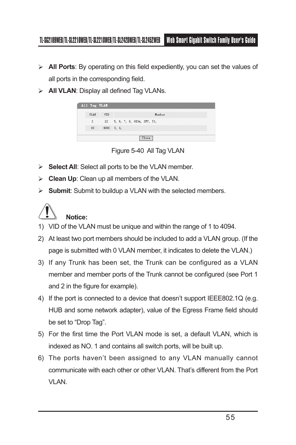 TP-Link TL-SL2218WEB User Manual | Page 62 / 75