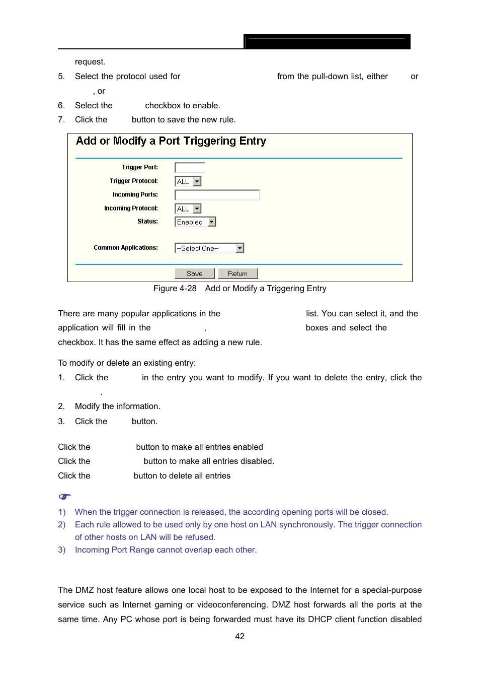 3 dmz | TP-Link TL-WR642G User Manual | Page 49 / 85