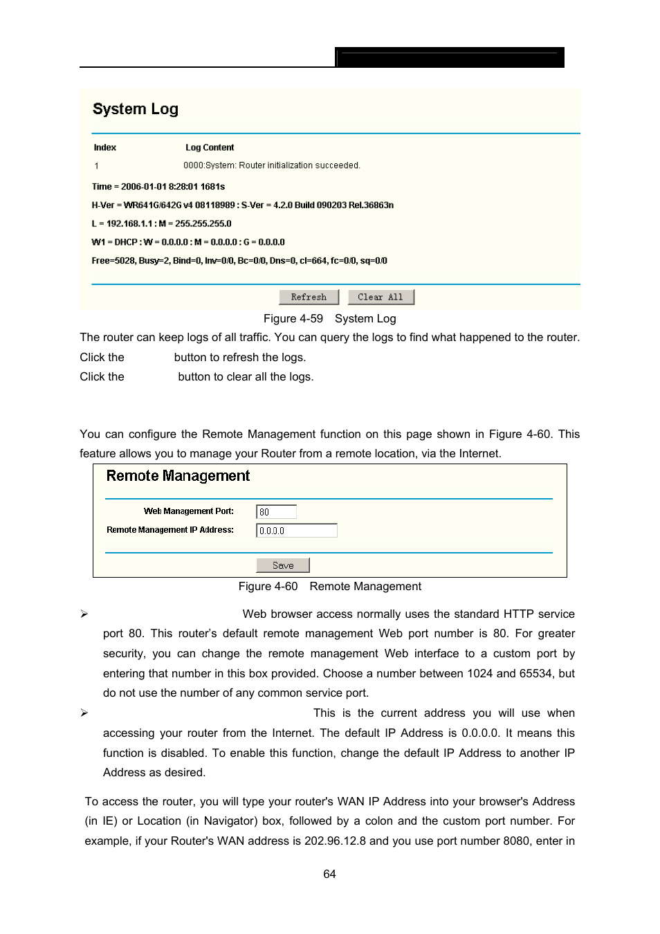8 remote management | TP-Link TL-WR642G User Manual | Page 71 / 85
