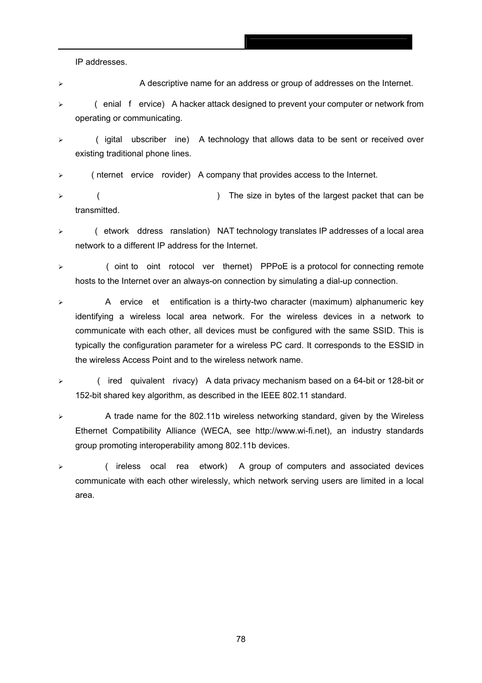 TP-Link TL-WR642G User Manual | Page 85 / 85