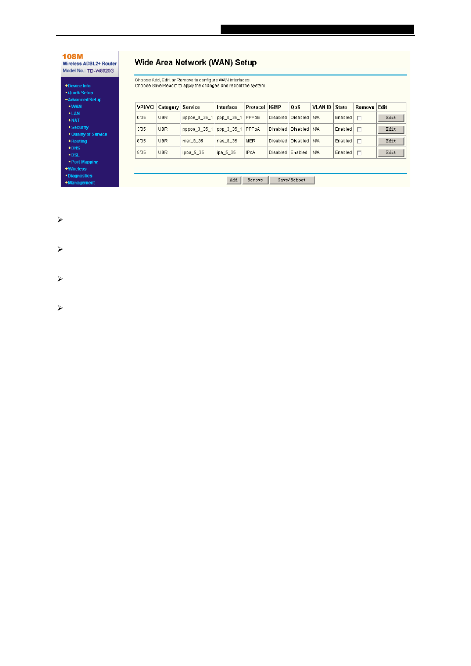 TP-Link 108M Wireless ADSL2+ Router TD-W8920G User Manual | Page 27 / 85