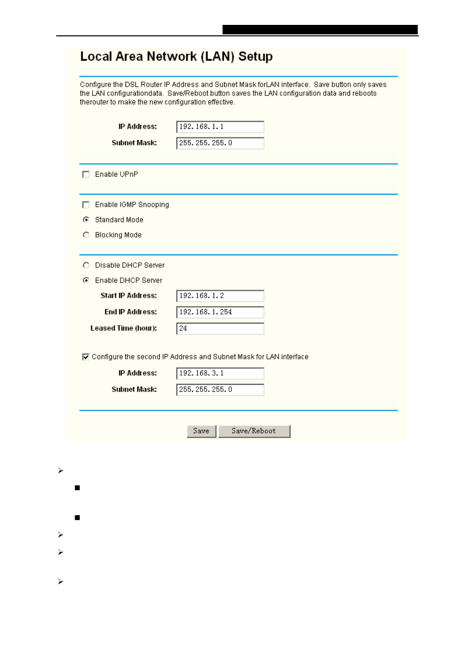 TP-Link 108M Wireless ADSL2+ Router TD-W8920G User Manual | Page 36 / 85