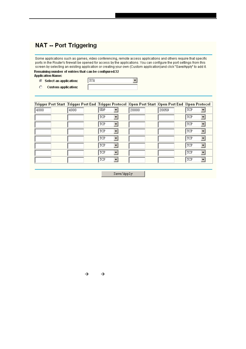 Dmz host | TP-Link 108M Wireless ADSL2+ Router TD-W8920G User Manual | Page 41 / 85