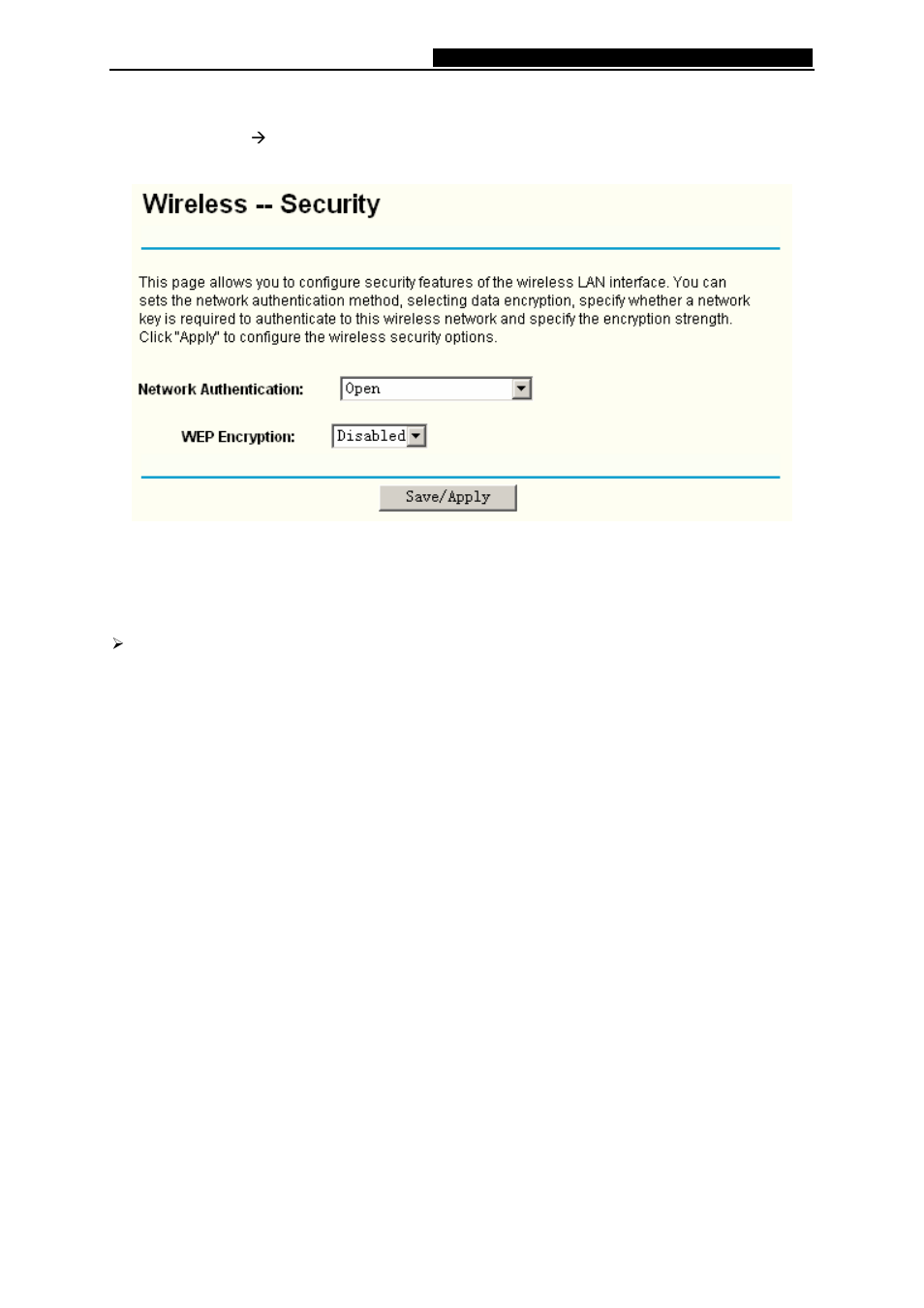 2 wireless – security, Wep encryption, Wireless – security | TP-Link 108M Wireless ADSL2+ Router TD-W8920G User Manual | Page 60 / 85