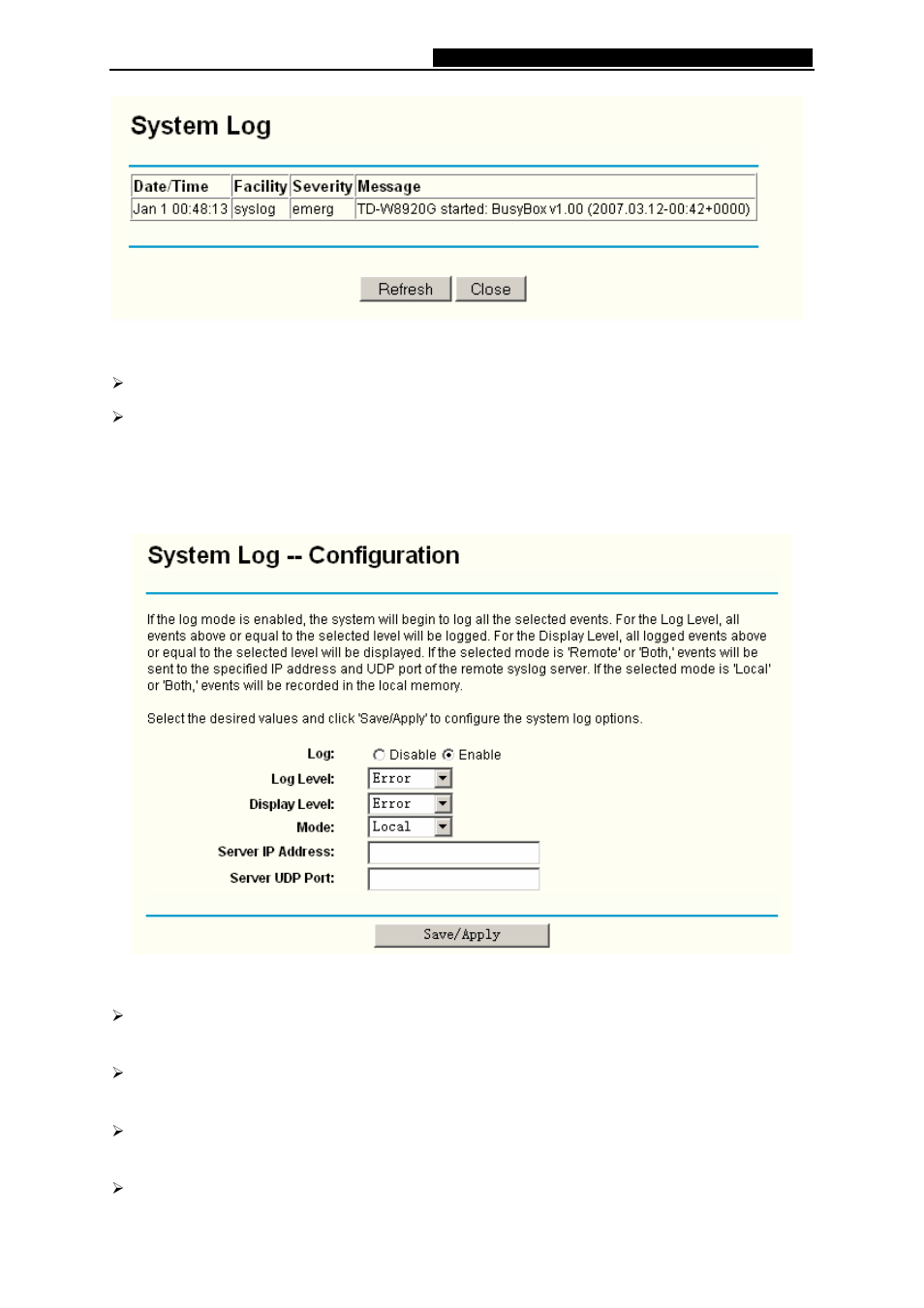 TP-Link 108M Wireless ADSL2+ Router TD-W8920G User Manual | Page 74 / 85