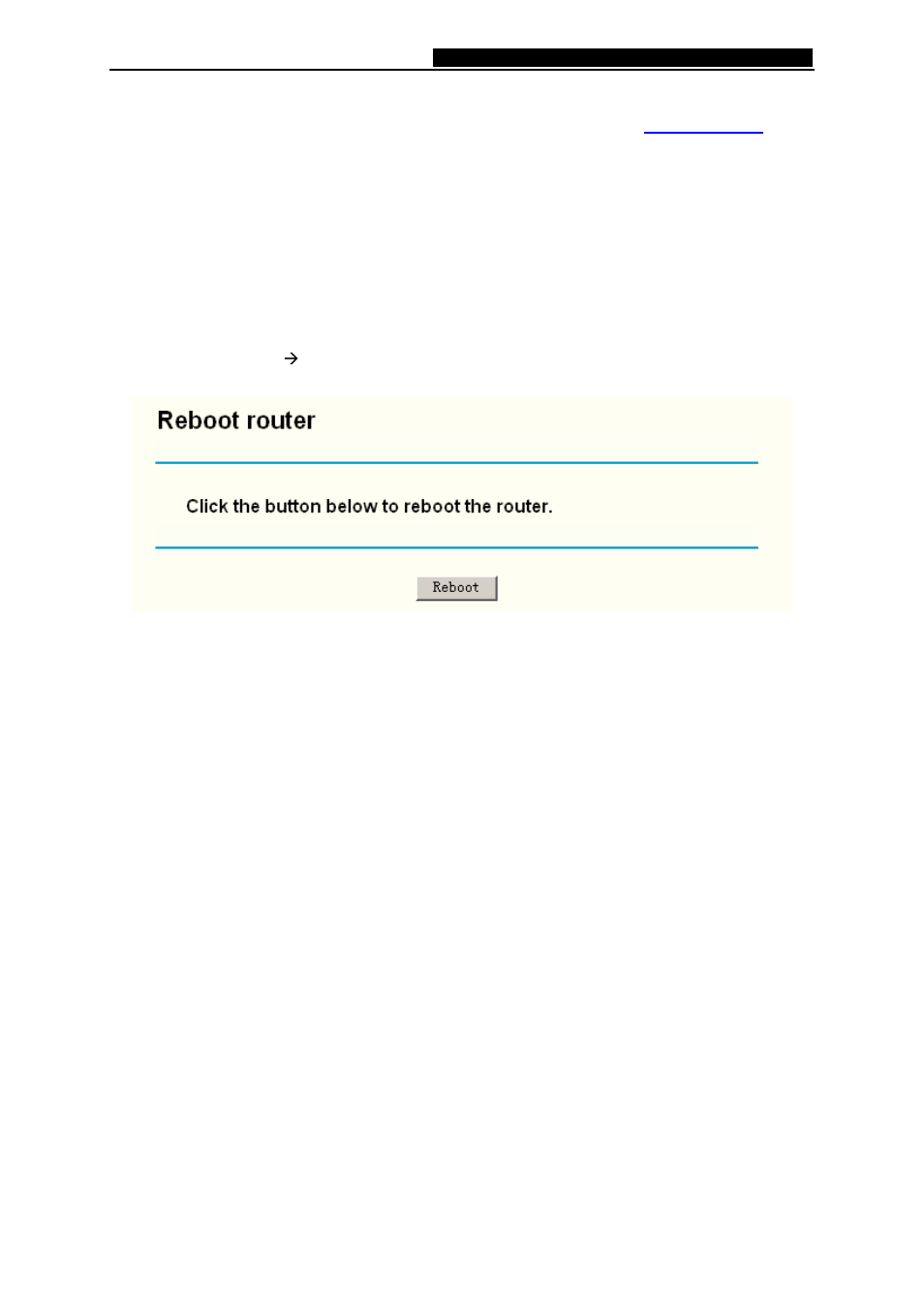 7 reboot, Reboot | TP-Link 108M Wireless ADSL2+ Router TD-W8920G User Manual | Page 80 / 85