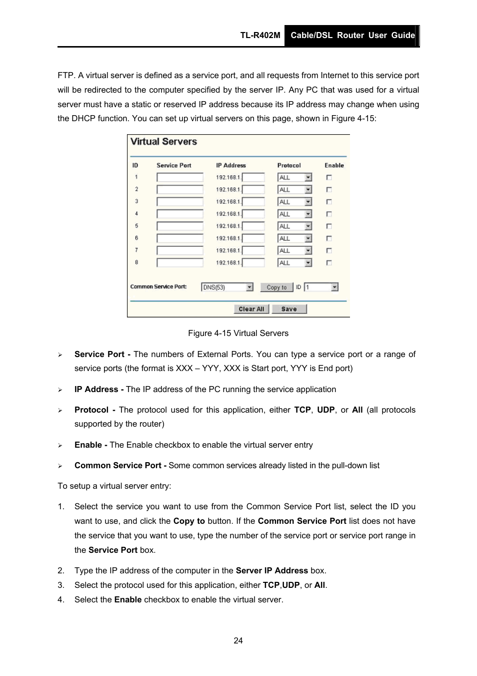 TP-Link TL-R402M User Manual | Page 31 / 61