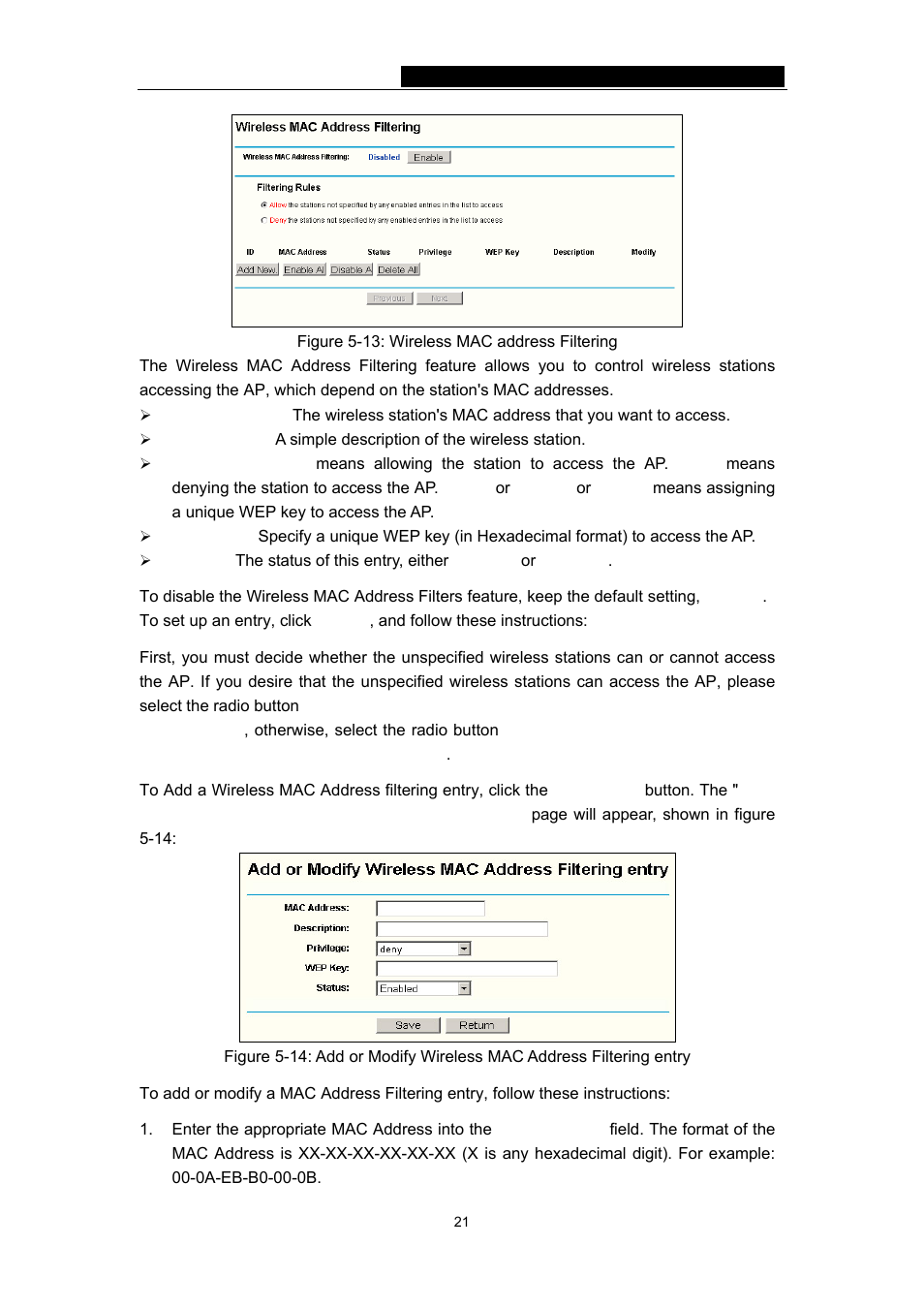 TP-Link 54Mbps Wireless Access Point TL-WA501G User Manual | Page 26 / 45