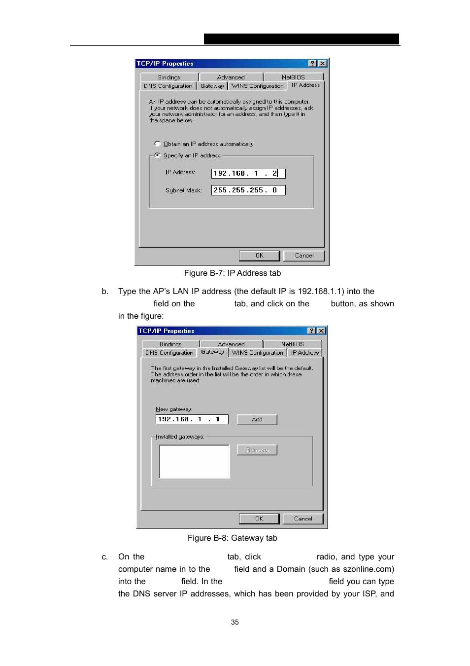 TP-Link 54Mbps Wireless Access Point TL-WA501G User Manual | Page 40 / 45