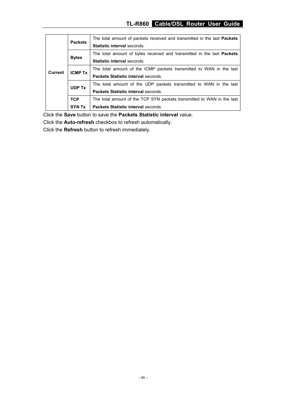 Tl-r860 cable/dsl router user guide | TP-Link Cable/DSL Router TL-R860 User Manual | Page 52 / 62