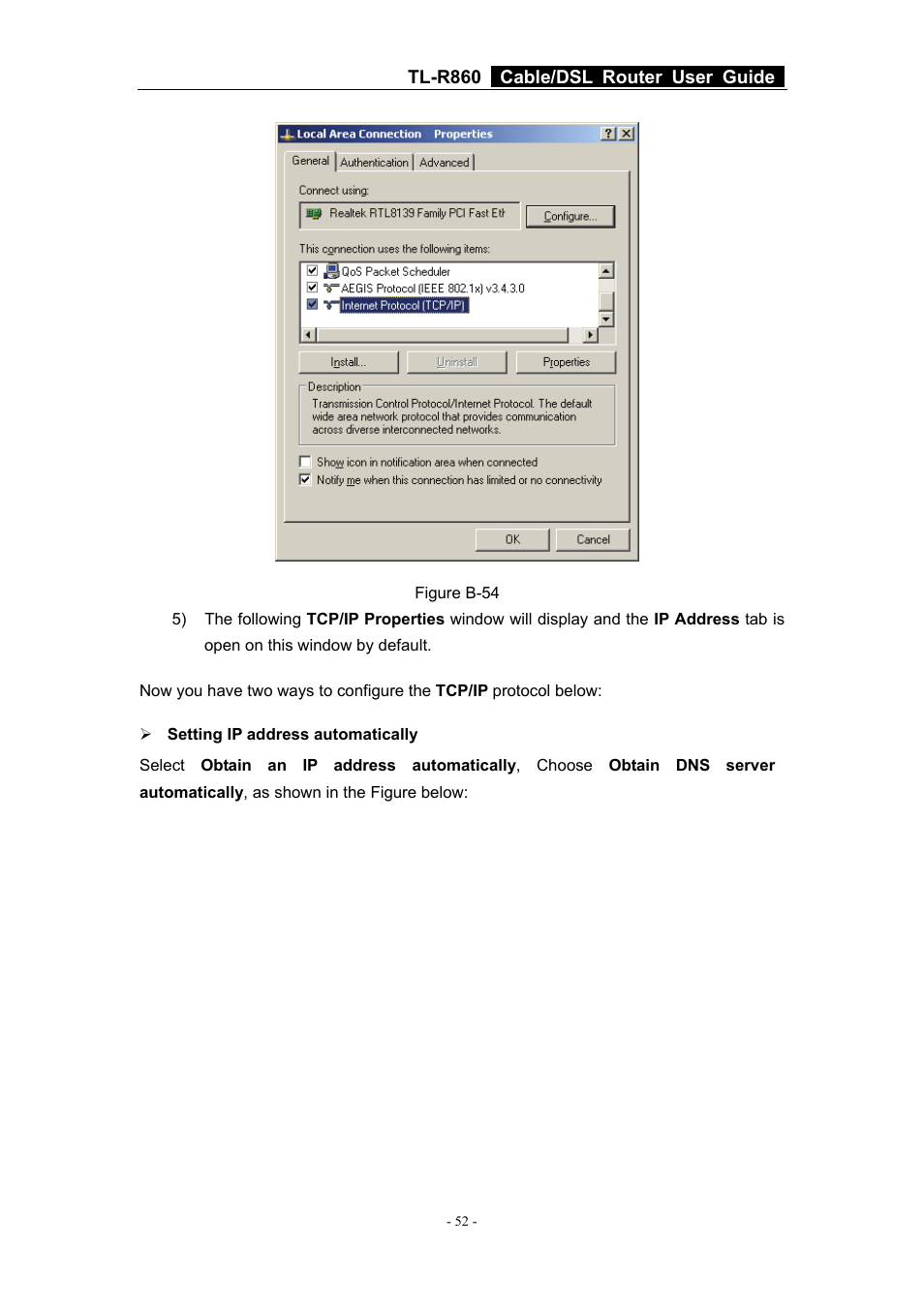 TP-Link Cable/DSL Router TL-R860 User Manual | Page 58 / 62