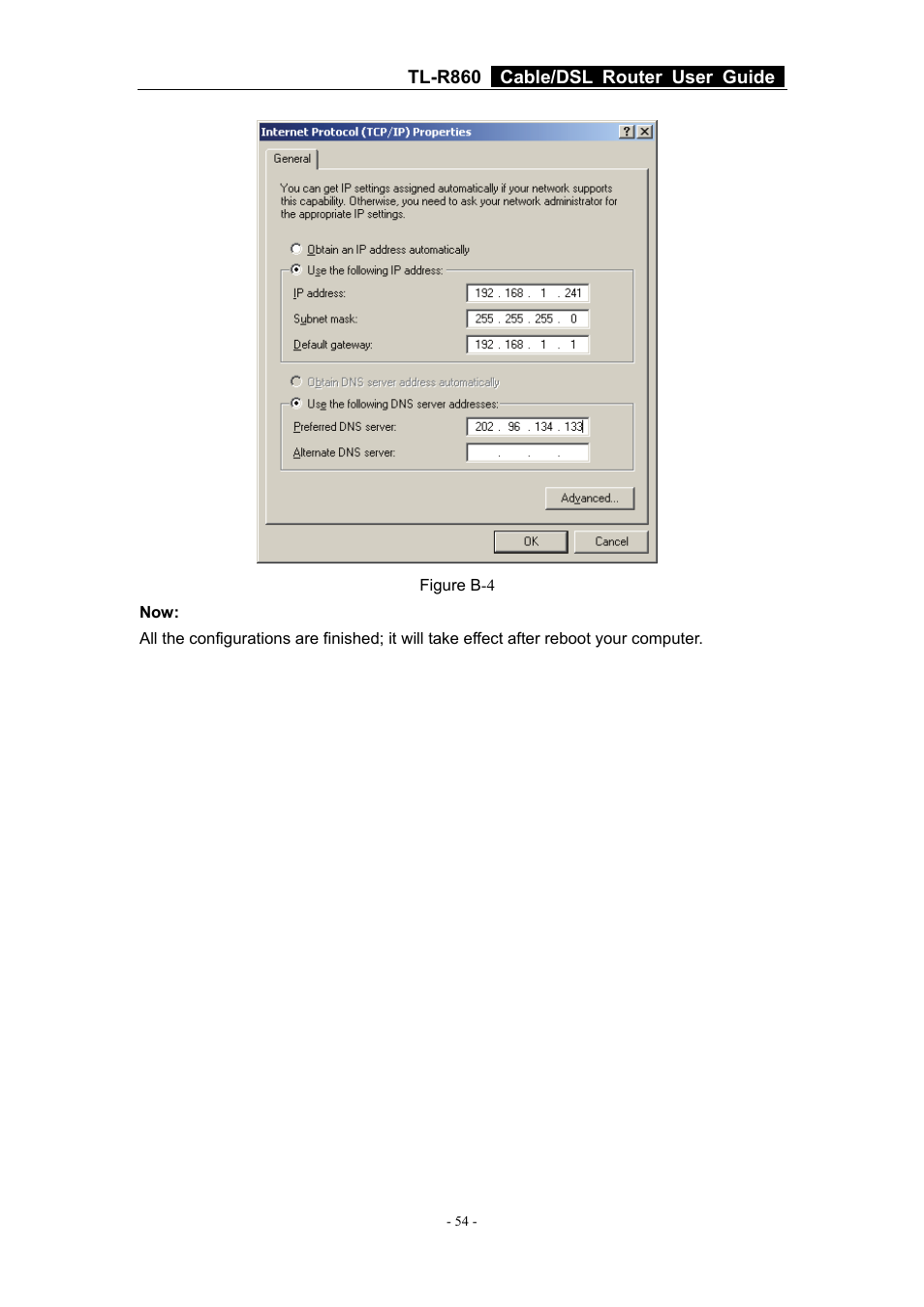 TP-Link Cable/DSL Router TL-R860 User Manual | Page 60 / 62