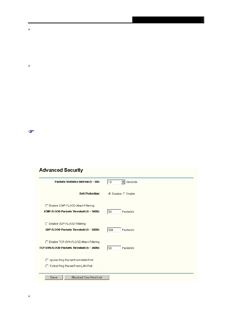 6 advanced security, Advanced security | TP-Link TL-WR340GD User Manual | Page 53 / 72