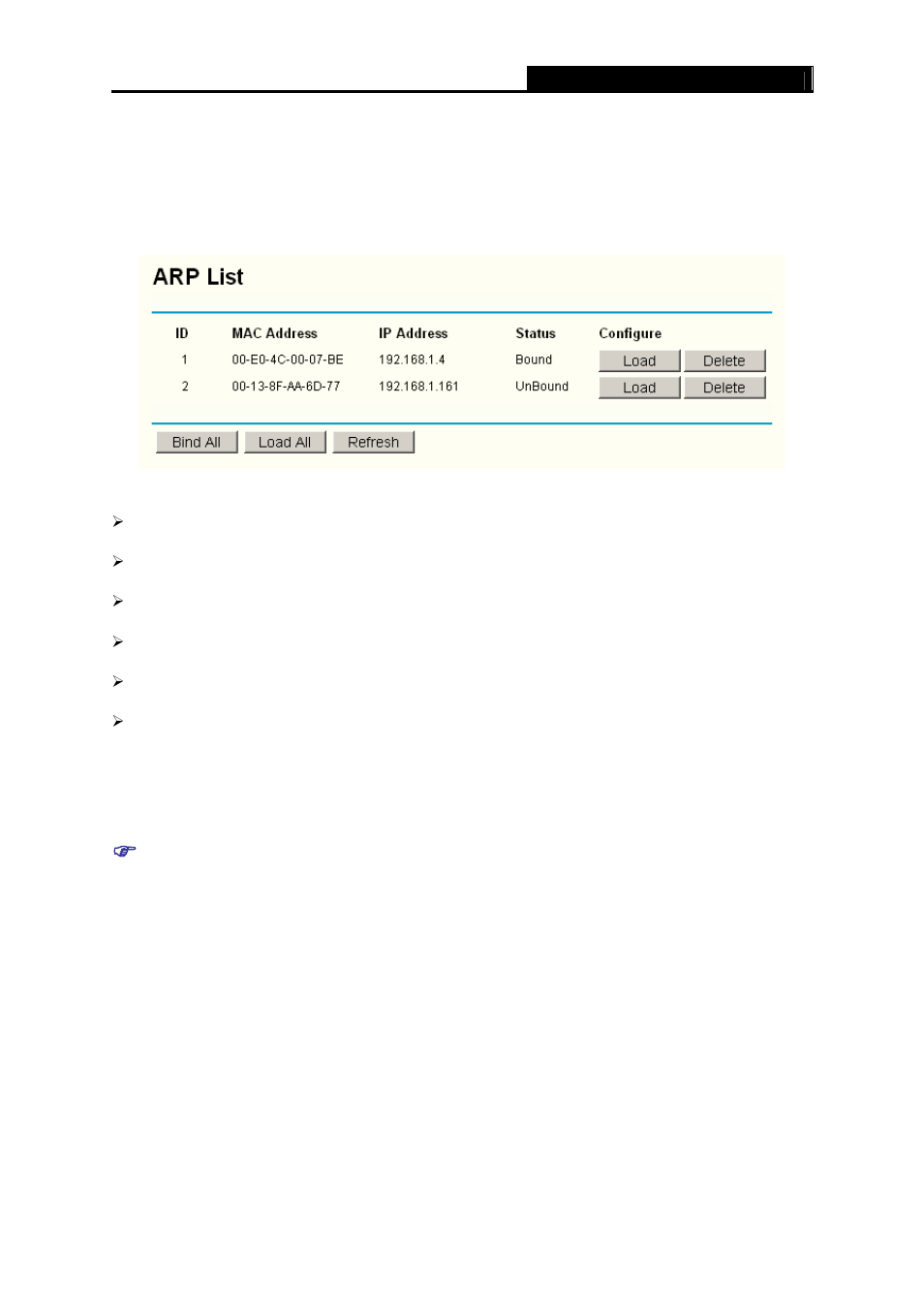 2 arp list, 10 routing, Arp list | Routing | TP-Link TL-WR340GD User Manual | Page 57 / 72