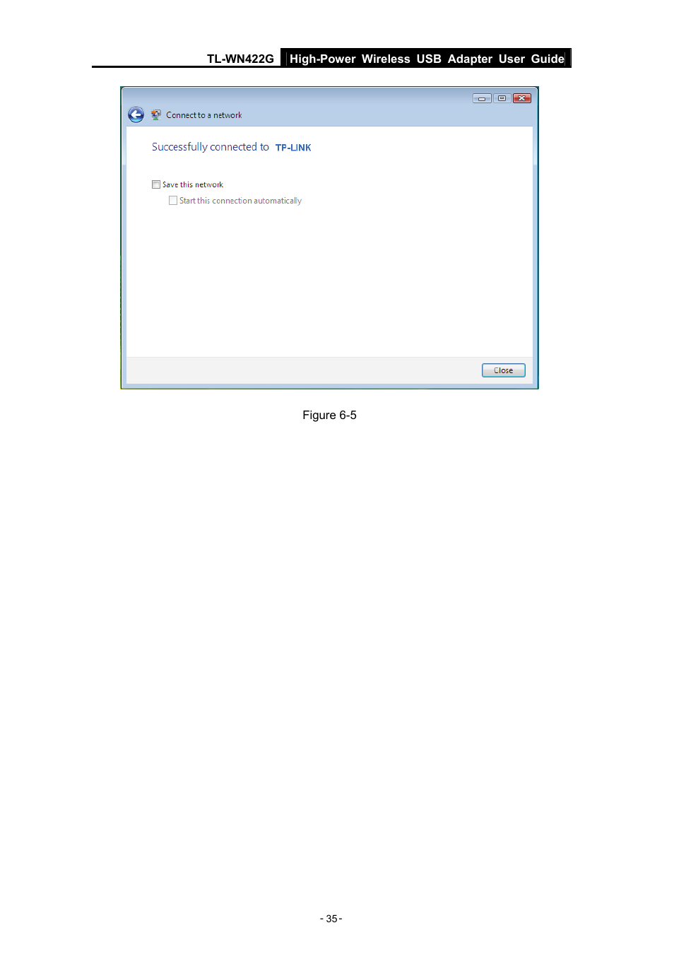 TP-Link High-Power Wireless USB Adapter TL-WN422G User Manual | Page 40 / 43