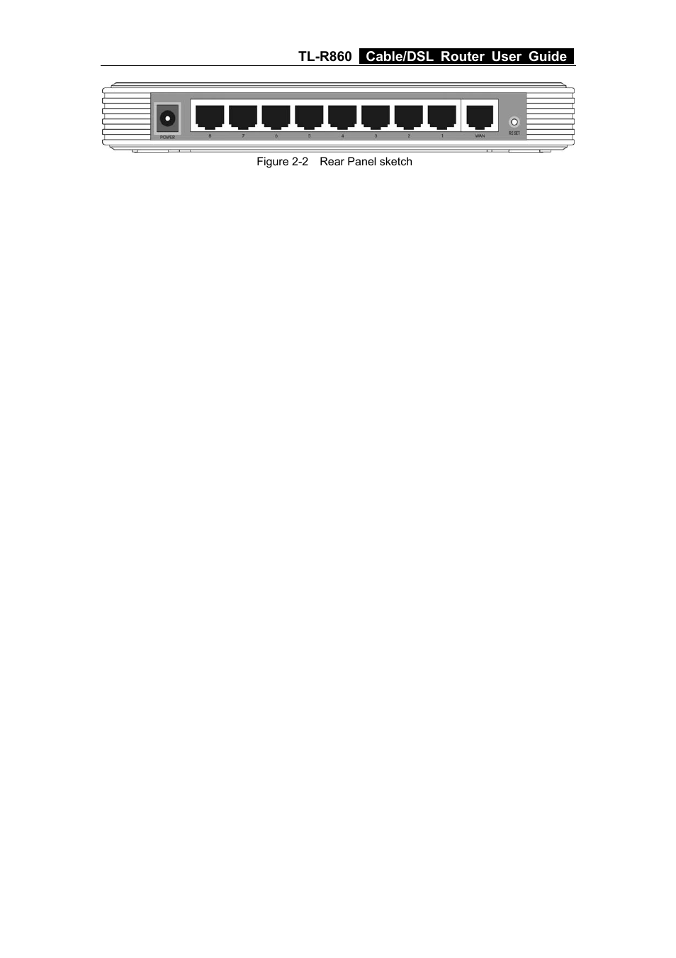 TP-Link TL-R860 User Manual | Page 10 / 65