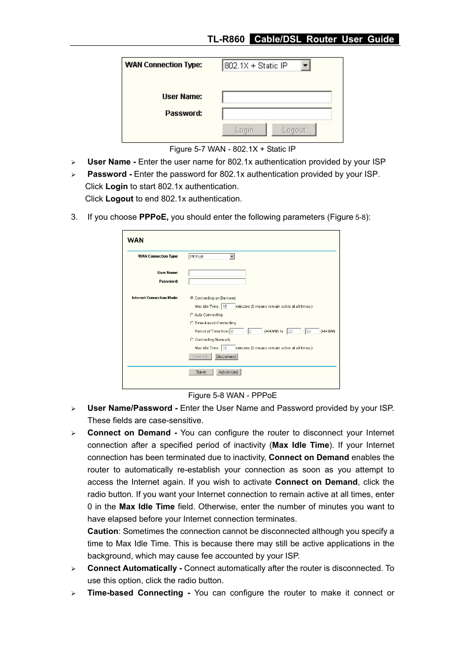 Tl-r860 cable/dsl router user guide | TP-Link TL-R860 User Manual | Page 23 / 65