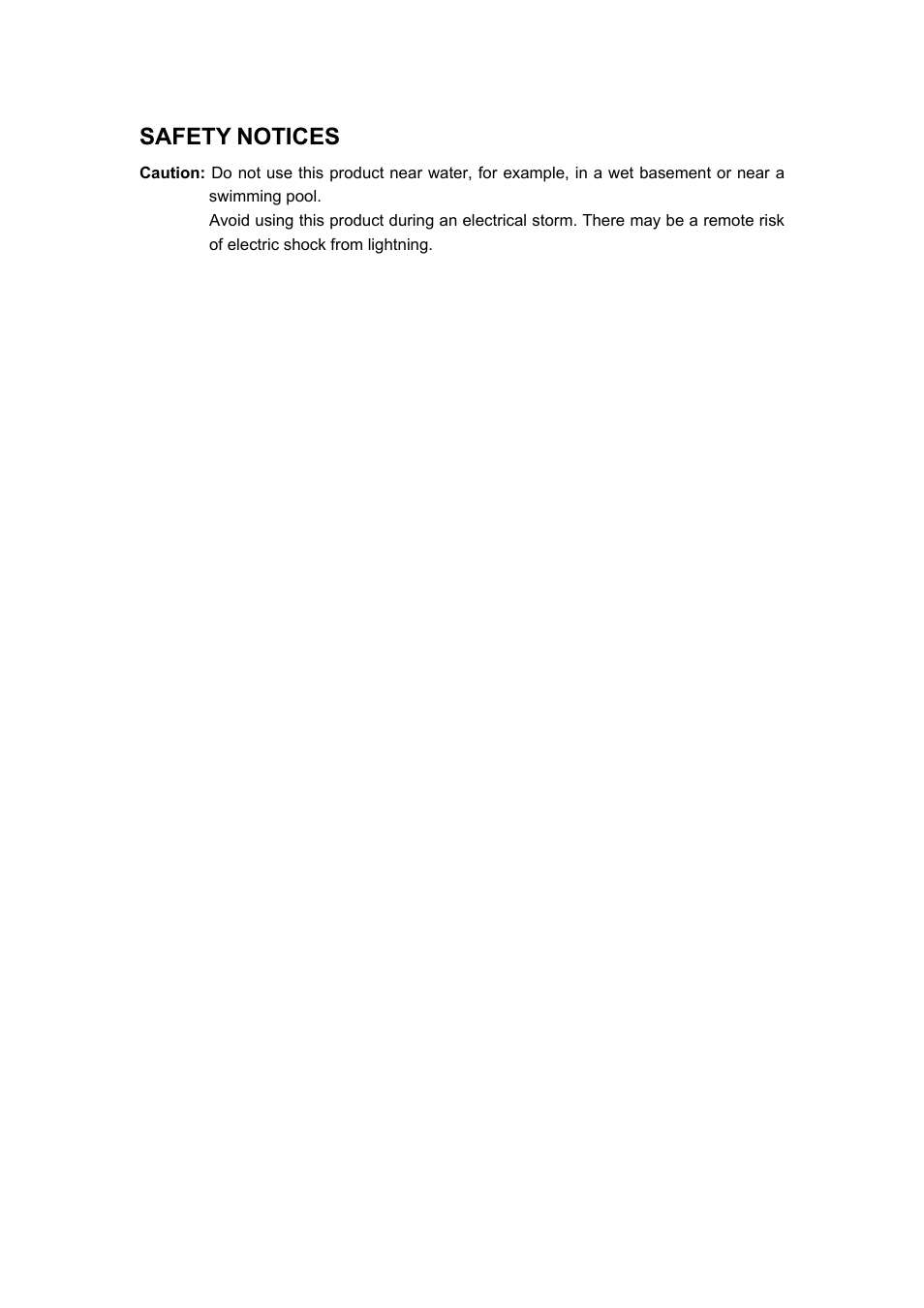 Safety, Notices | TP-Link TL-R860 User Manual | Page 3 / 65