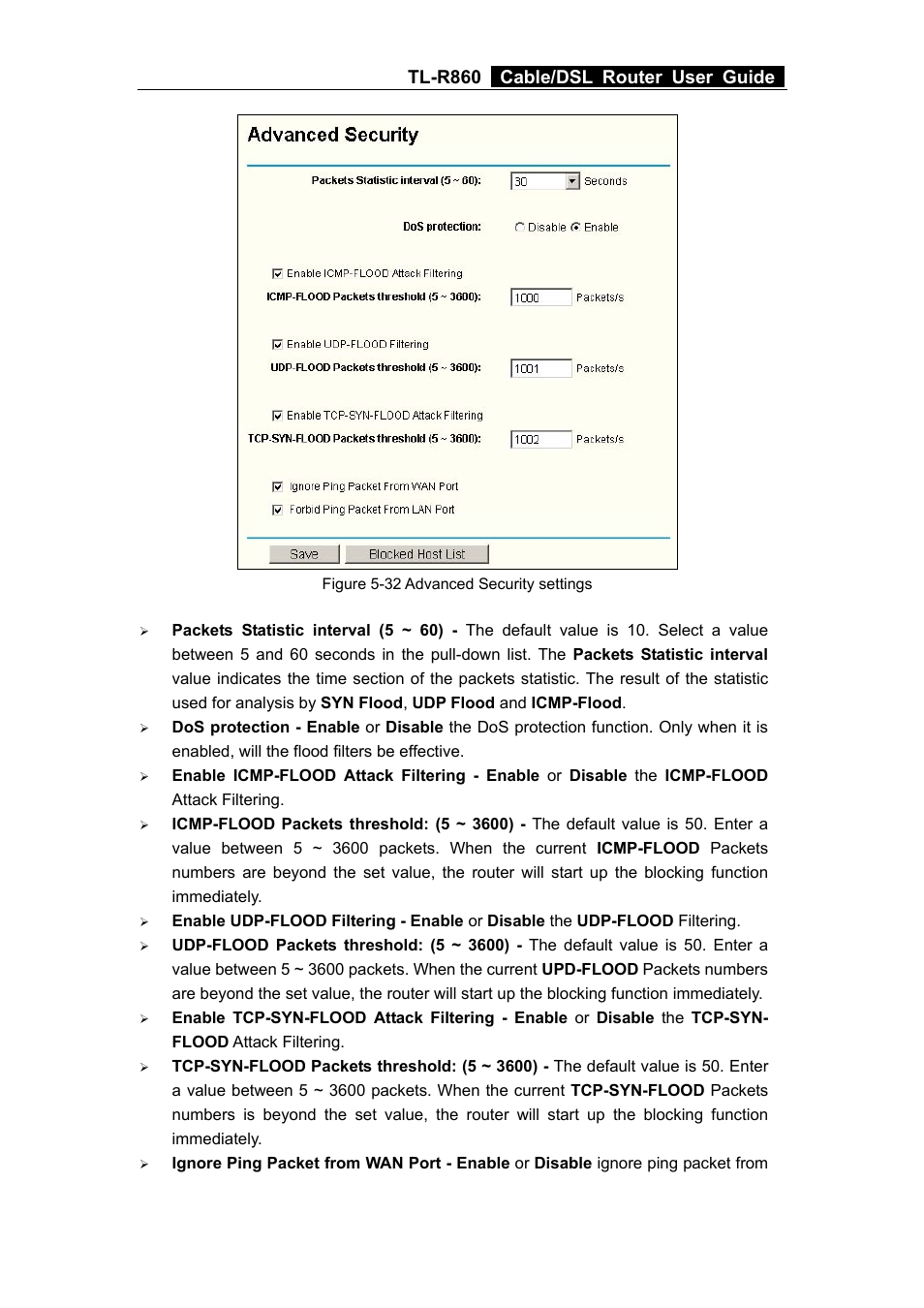 Tl-r860 cable/dsl router user guide | TP-Link TL-R860 User Manual | Page 41 / 65
