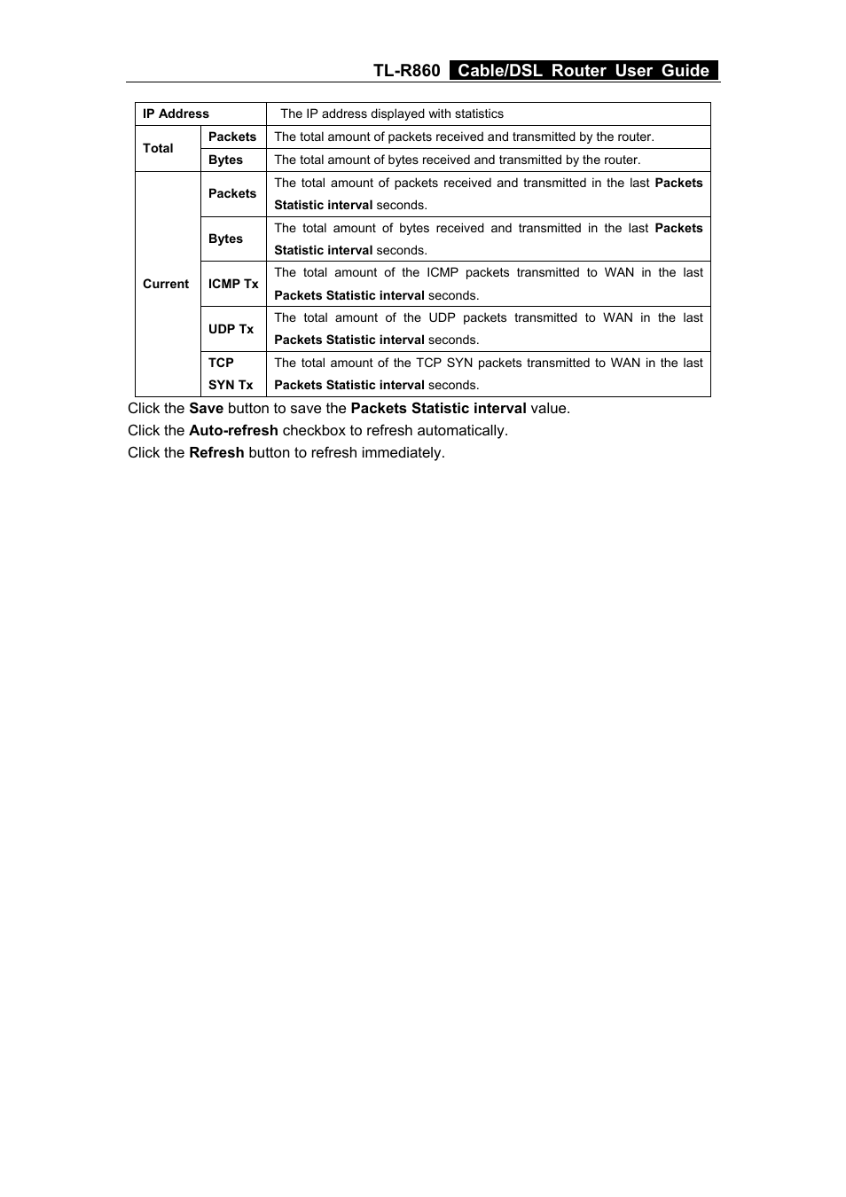 Tl-r860 cable/dsl router user guide | TP-Link TL-R860 User Manual | Page 54 / 65