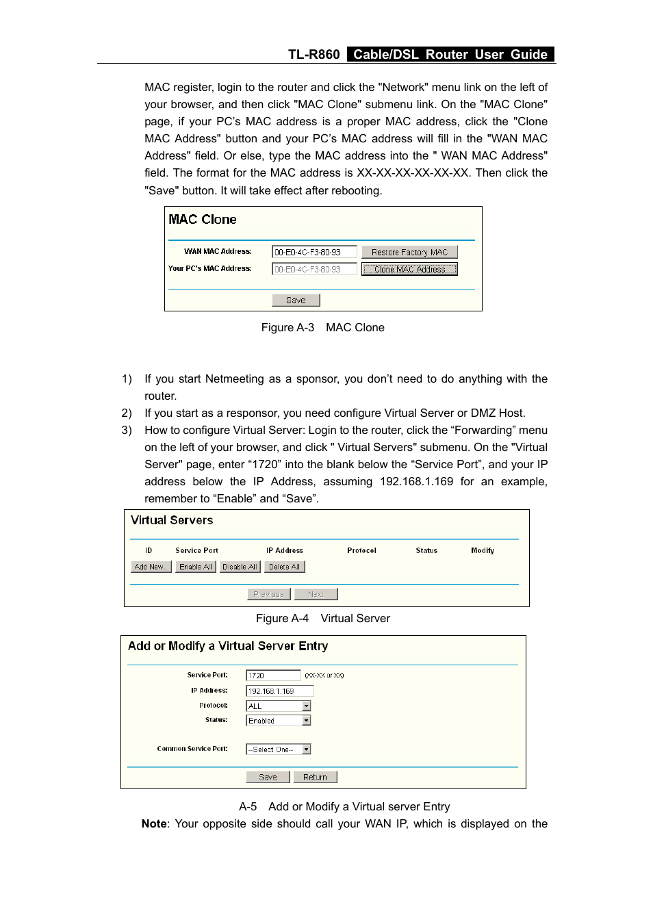 TP-Link TL-R860 User Manual | Page 56 / 65