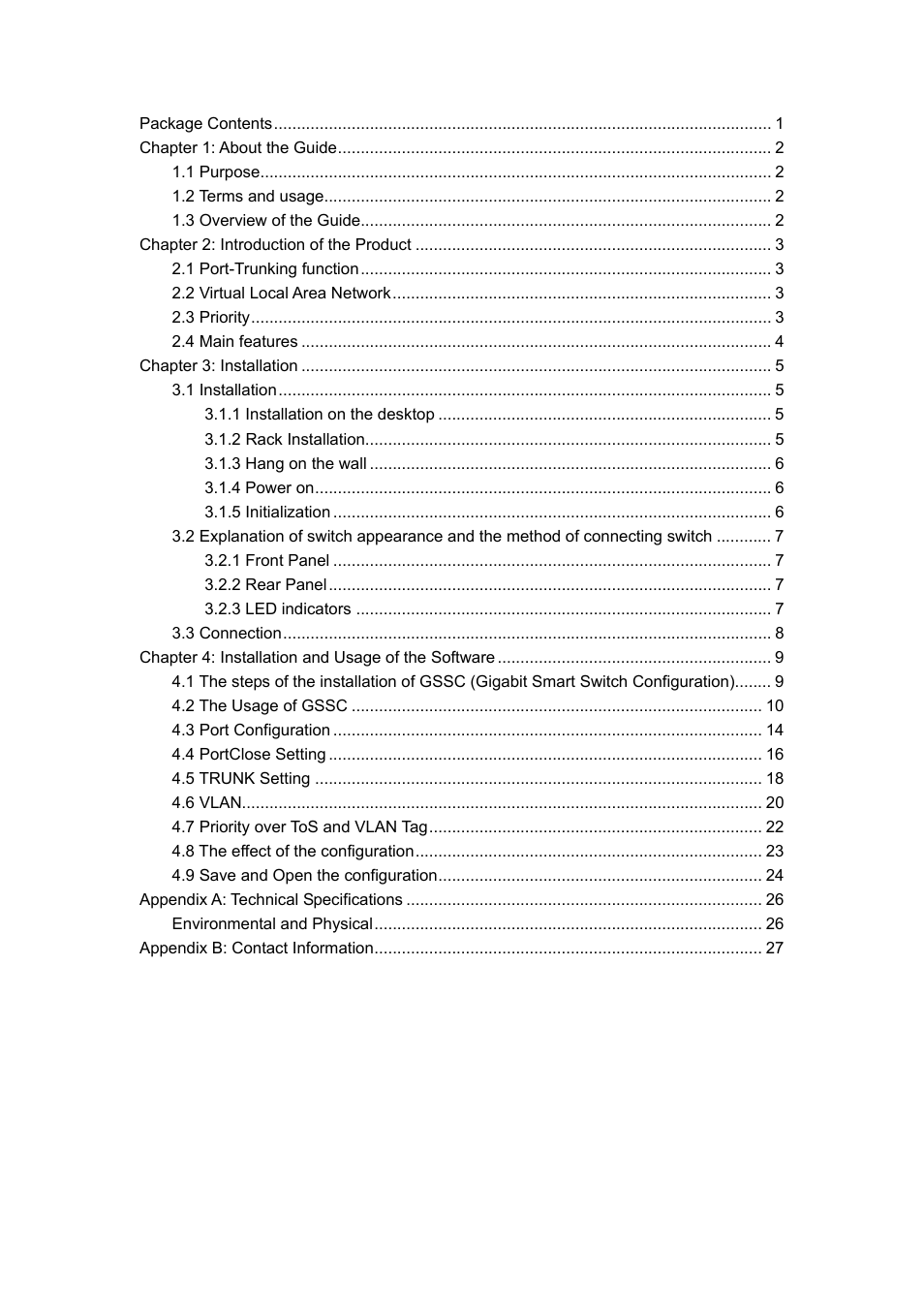 TP-Link TL-SL2109 User Manual | Page 3 / 30
