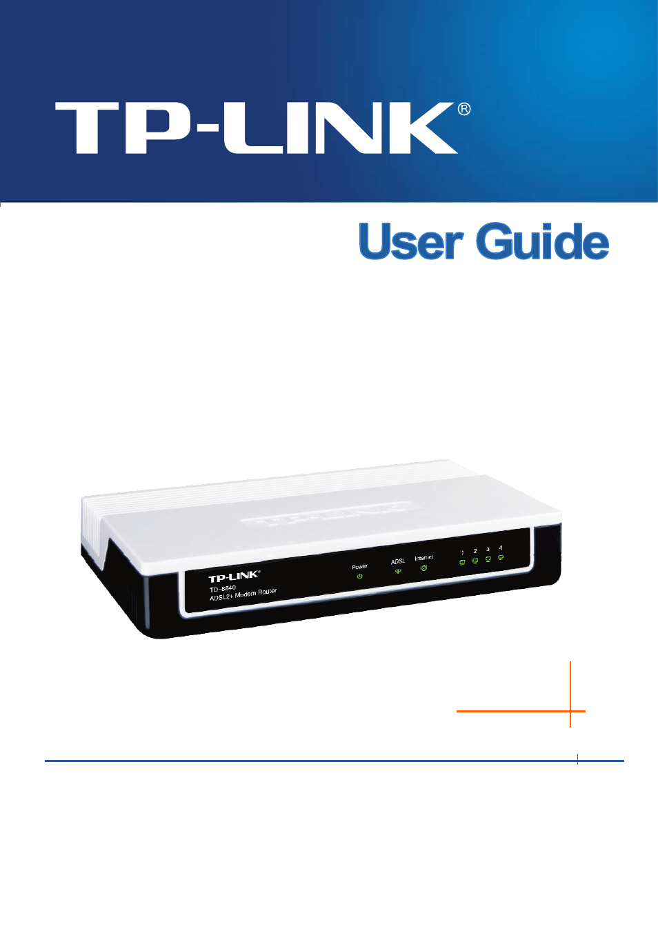 TP-Link TD-8840 User Manual | 63 pages