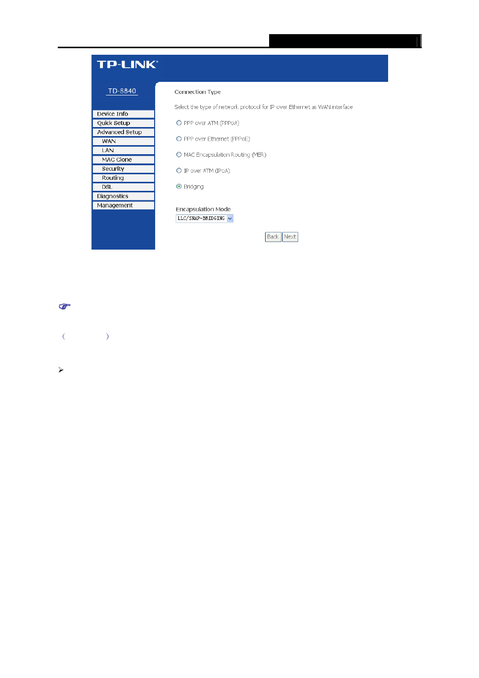 TP-Link TD-8840 User Manual | Page 29 / 63