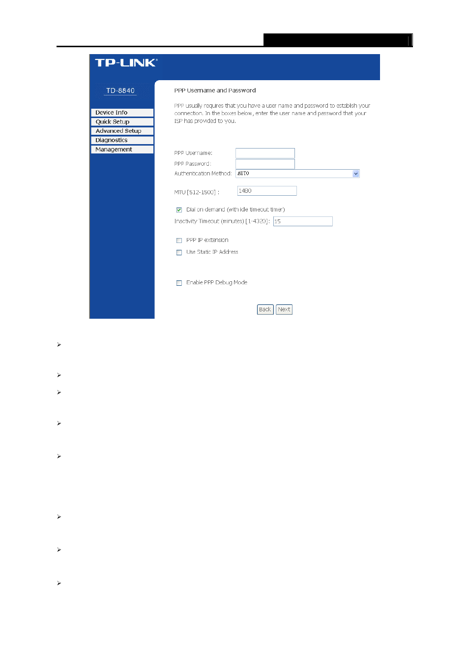 TP-Link TD-8840 User Manual | Page 30 / 63