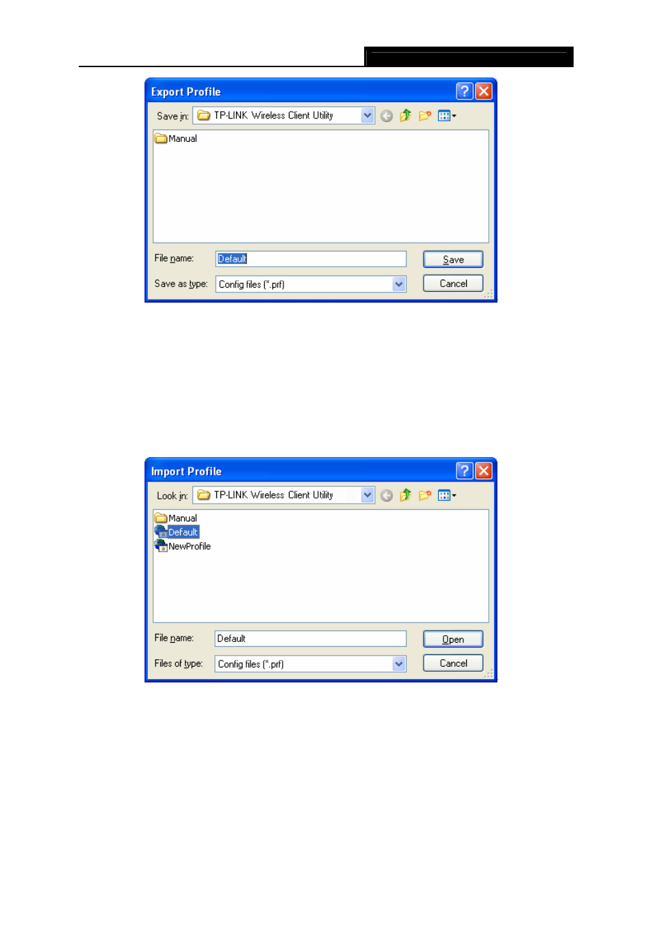5 import a profile, 6 scan available networks, Import a profile | Scan available networks | TP-Link TL-WN310G User Manual | Page 27 / 37