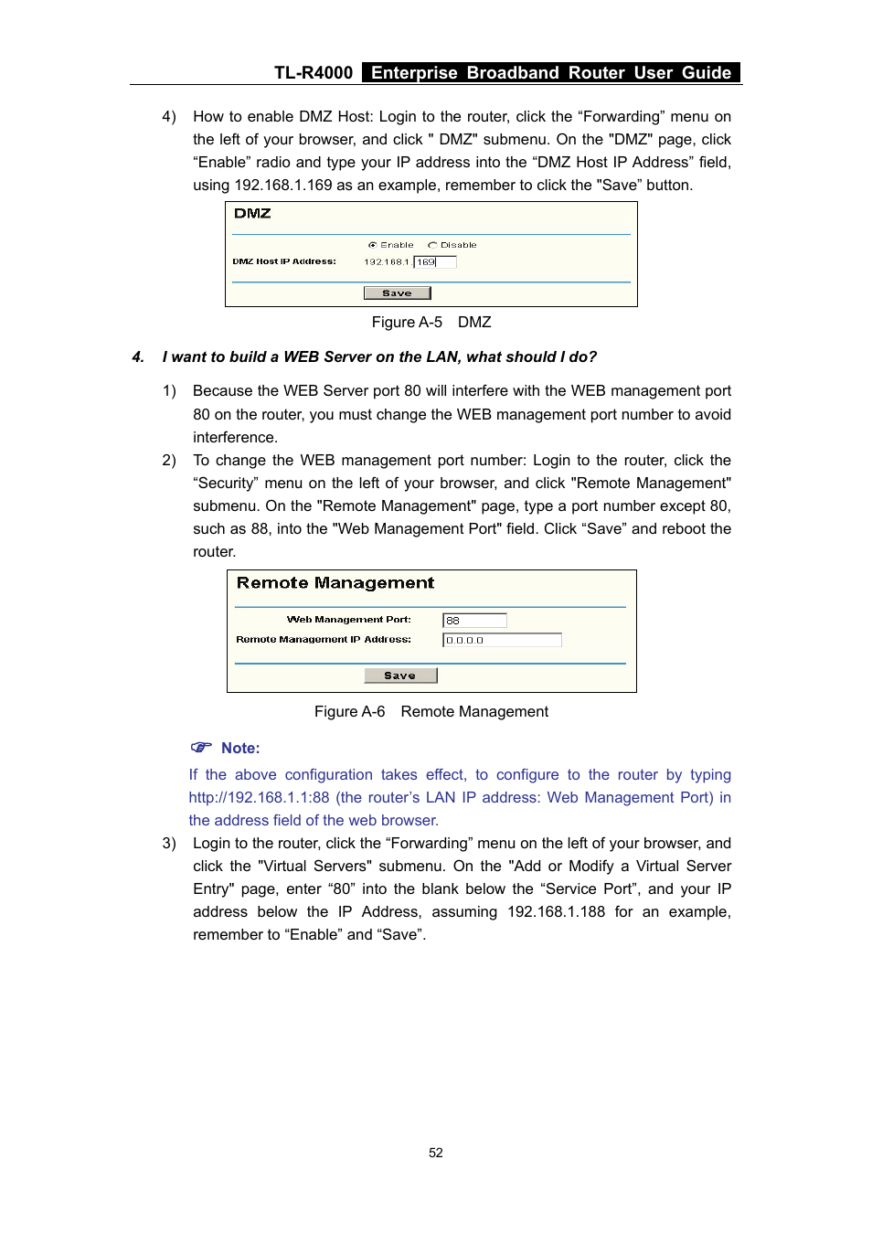 TP-Link TL-R4000 User Manual | Page 58 / 65
