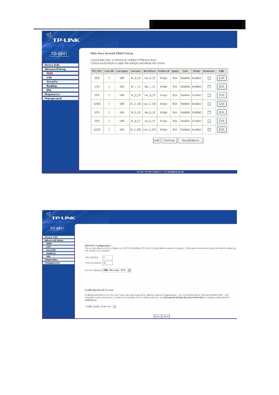 TP-Link TD-8841 User Manual | Page 13 / 36