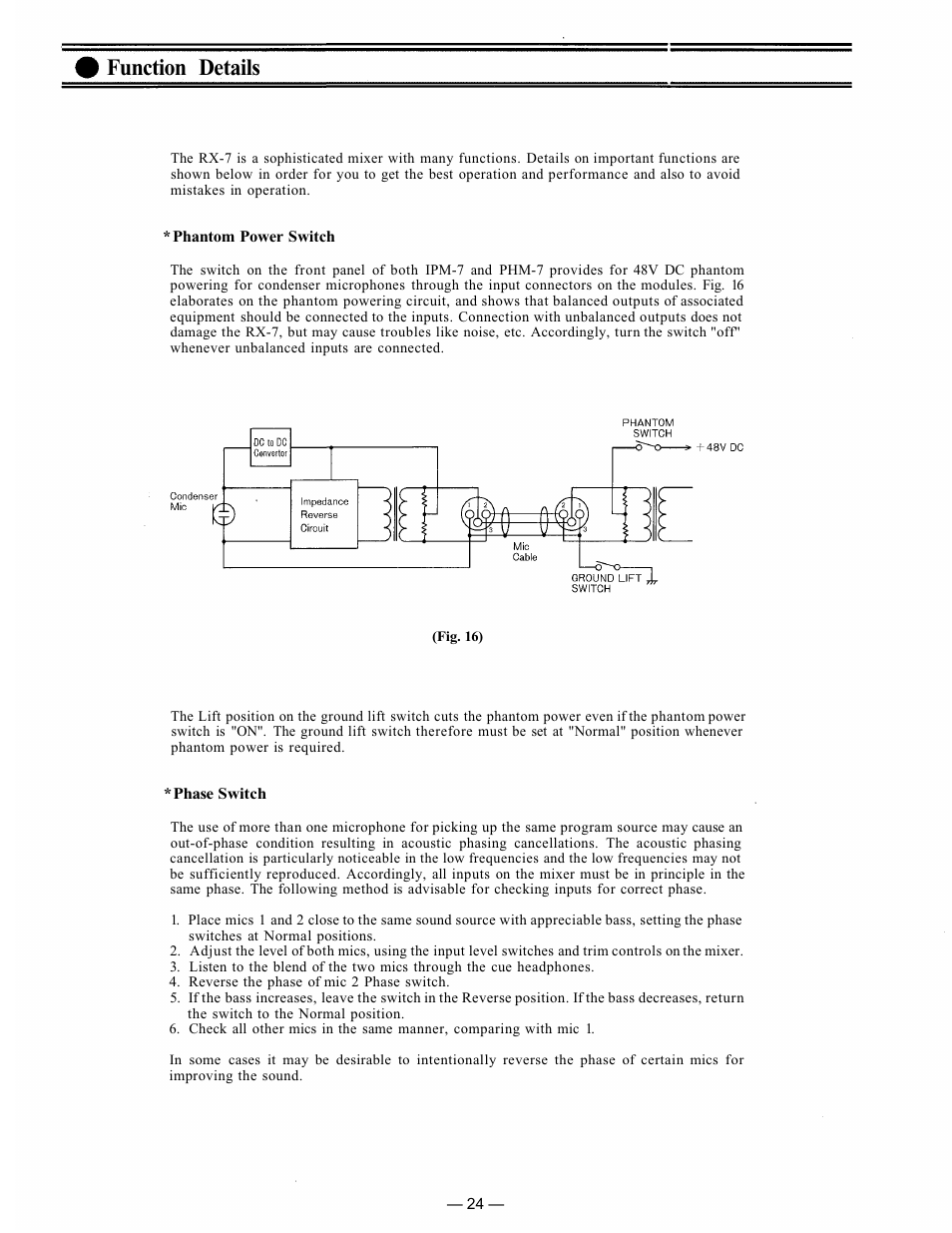 Function details | TP-Link RX-7-248 User Manual | Page 25 / 44