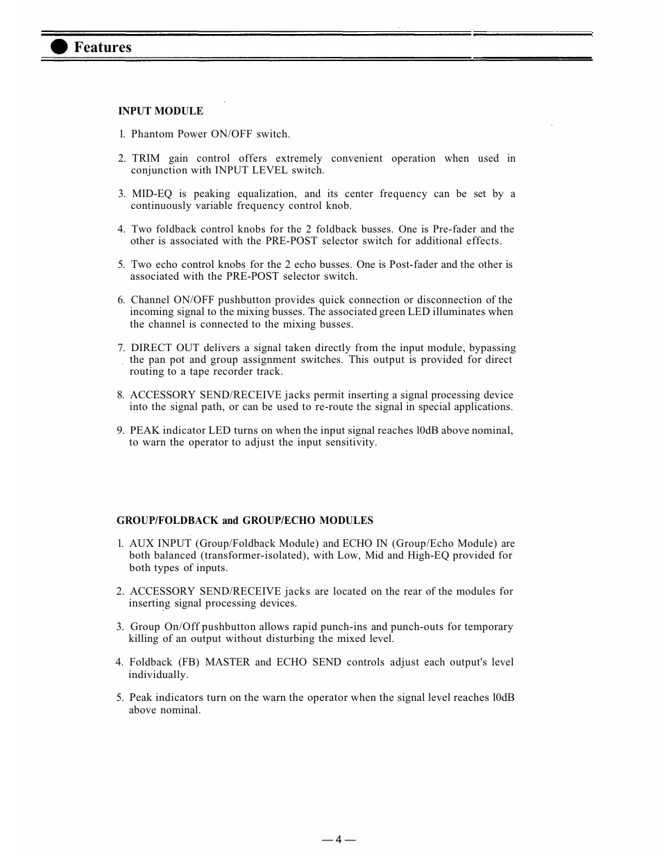 Features | TP-Link RX-7-248 User Manual | Page 5 / 44