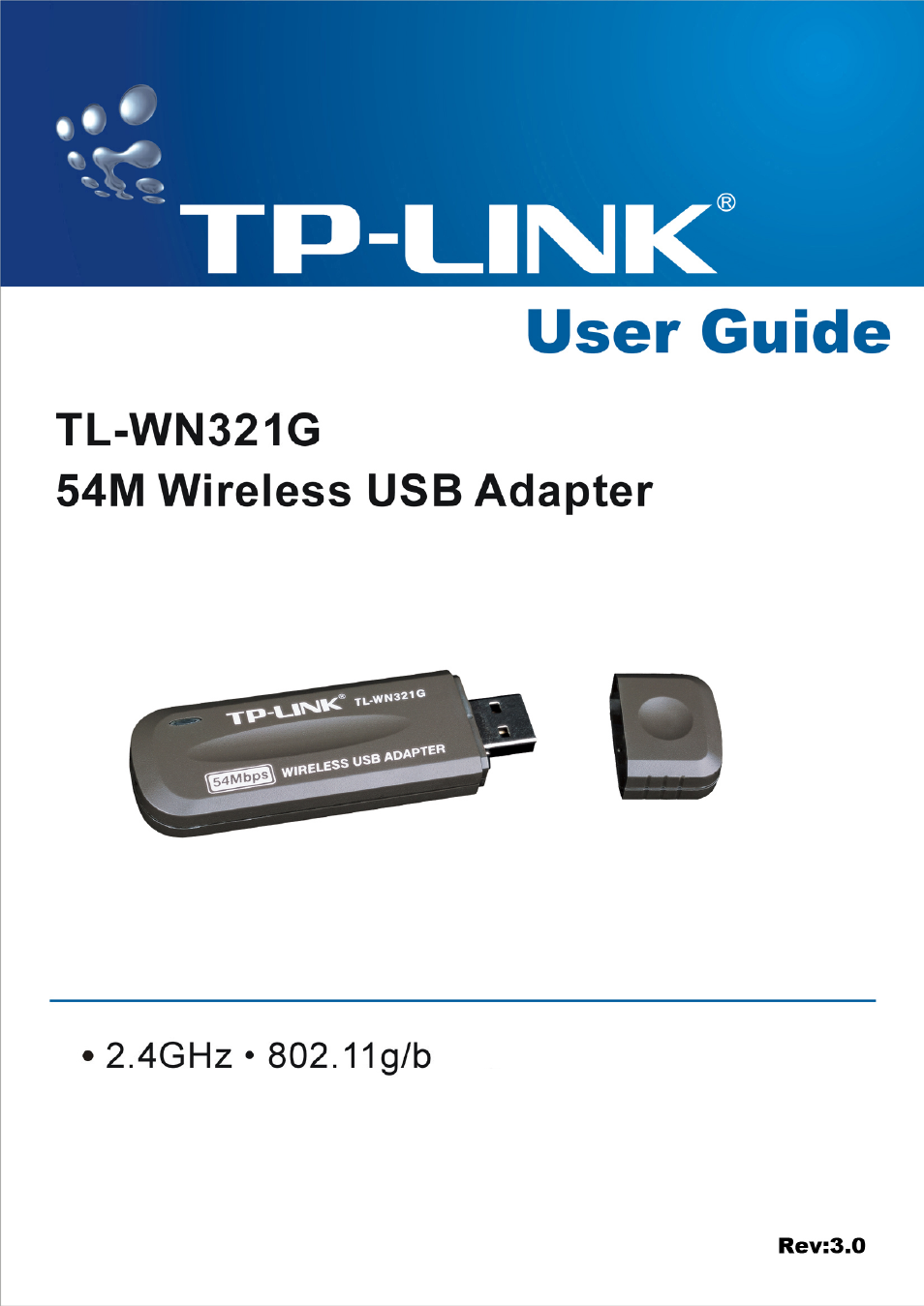 TP-Link TL-WN321G User Manual | 23 pages