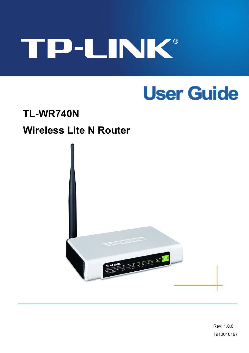 TP-Link TL-WR740N User Manual | 109 pages