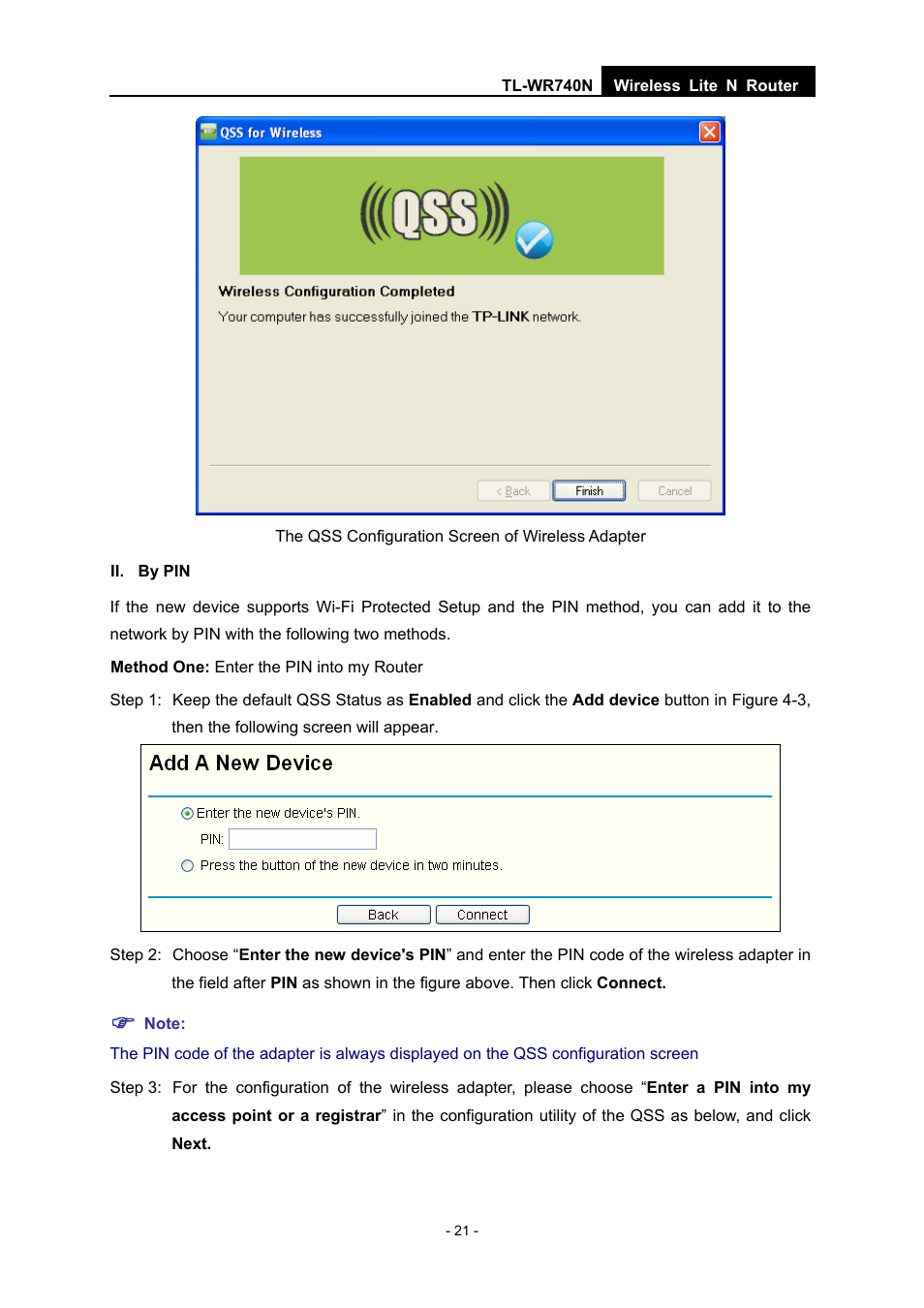 TP-Link TL-WR740N User Manual | Page 28 / 109
