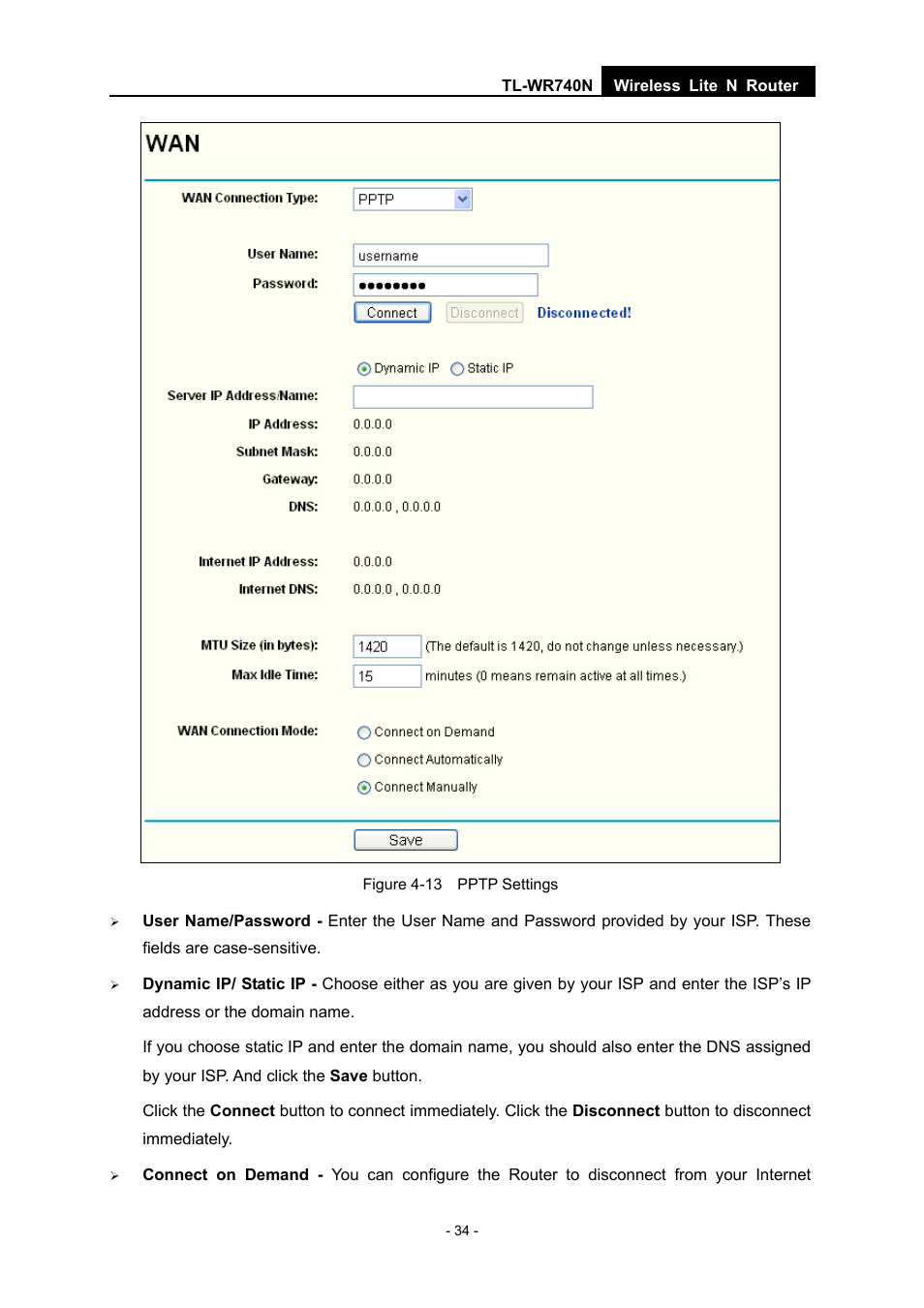 TP-Link TL-WR740N User Manual | Page 41 / 109