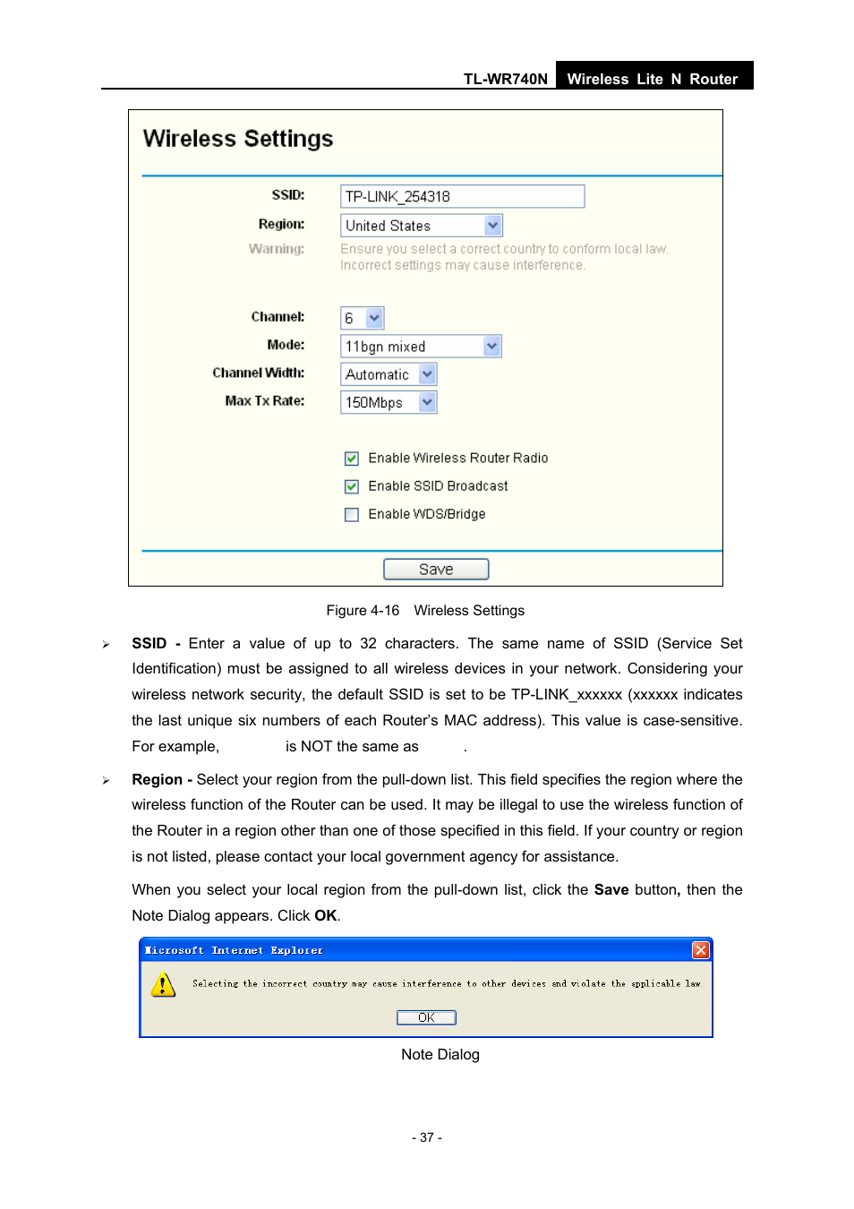 TP-Link TL-WR740N User Manual | Page 44 / 109