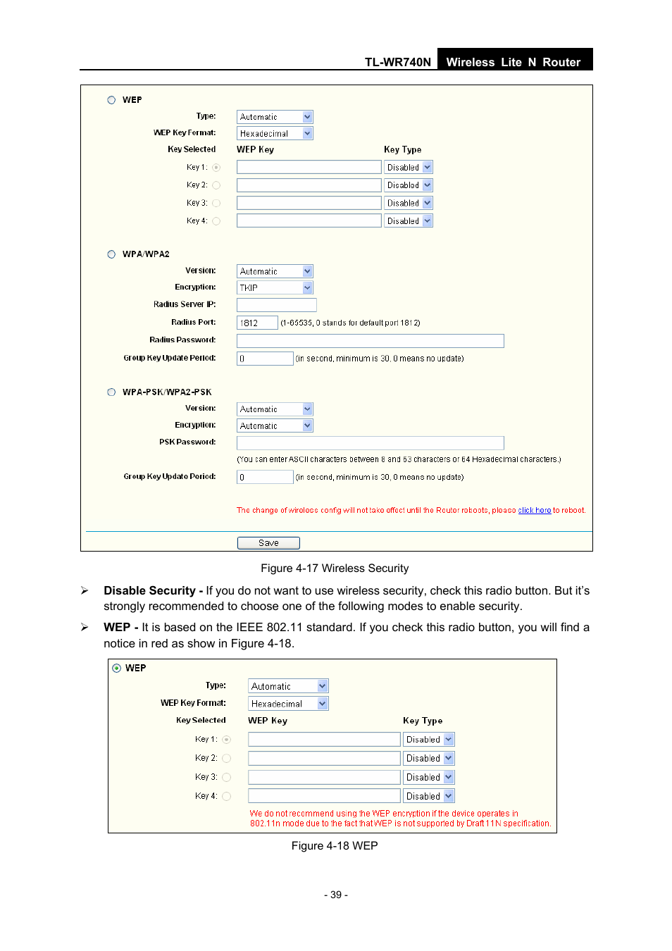 TP-Link TL-WR740N User Manual | Page 46 / 109