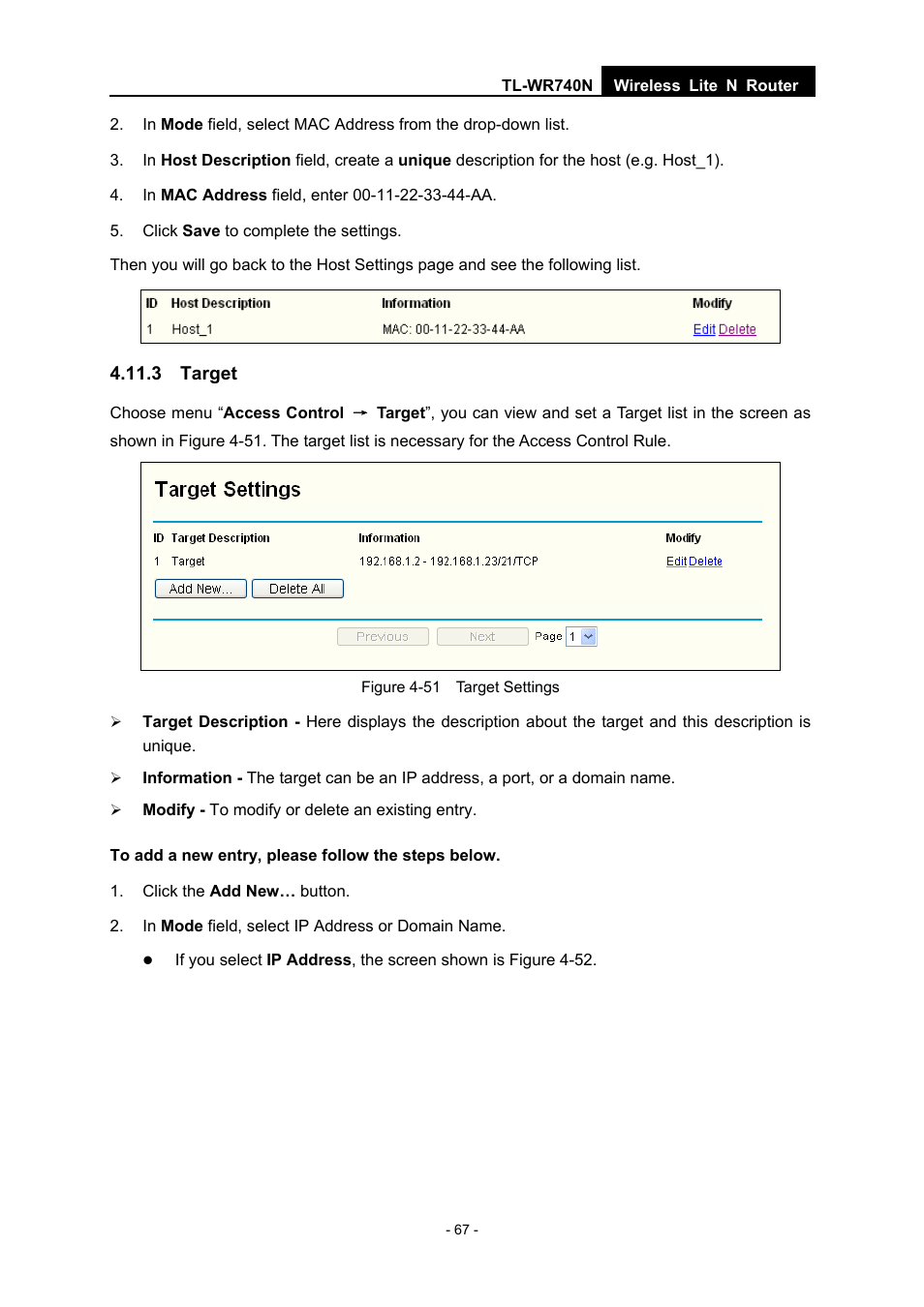 3 target | TP-Link TL-WR740N User Manual | Page 74 / 109