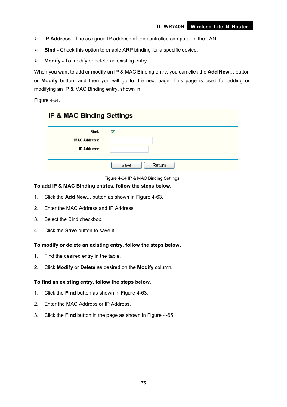 TP-Link TL-WR740N User Manual | Page 82 / 109