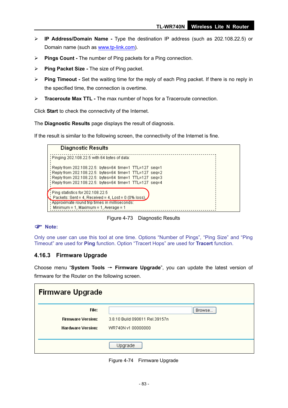 3 firmware upgrade | TP-Link TL-WR740N User Manual | Page 90 / 109