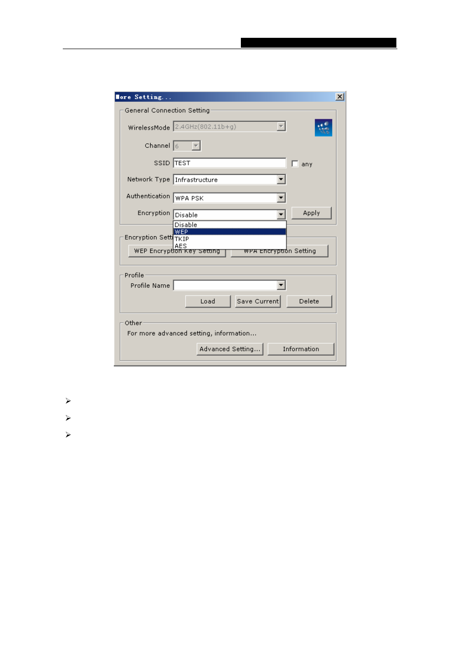 4 wpa-psk authentication, 5 profiles, Wpa-psk authentication | Profiles | TP-Link TL-WN322G User Manual | Page 25 / 38