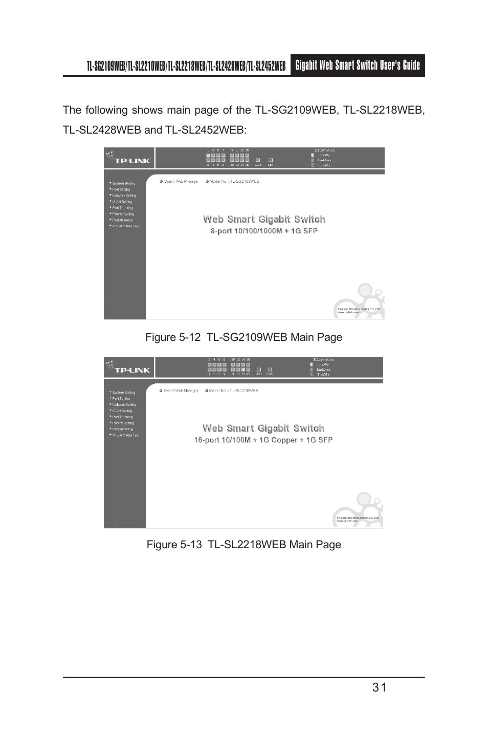 TP-Link TL-SL2210WEB User Manual | Page 38 / 75