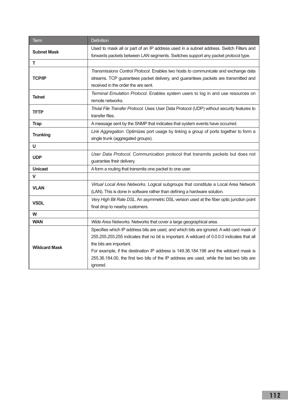 TP-Link TL-SG3109 User Manual | Page 119 / 120