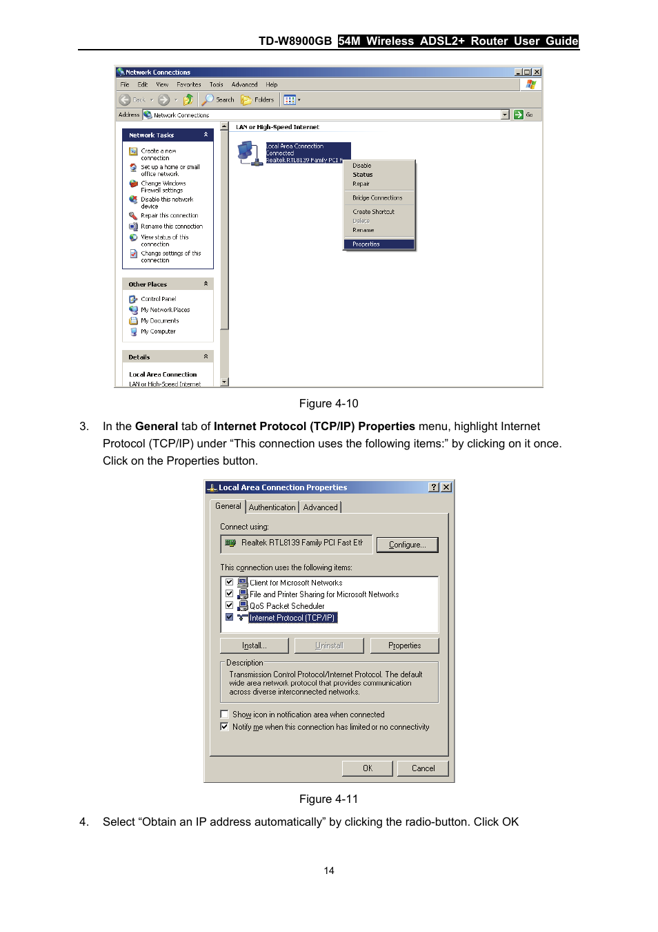 TP-Link TD-W8900GB User Manual | Page 21 / 88