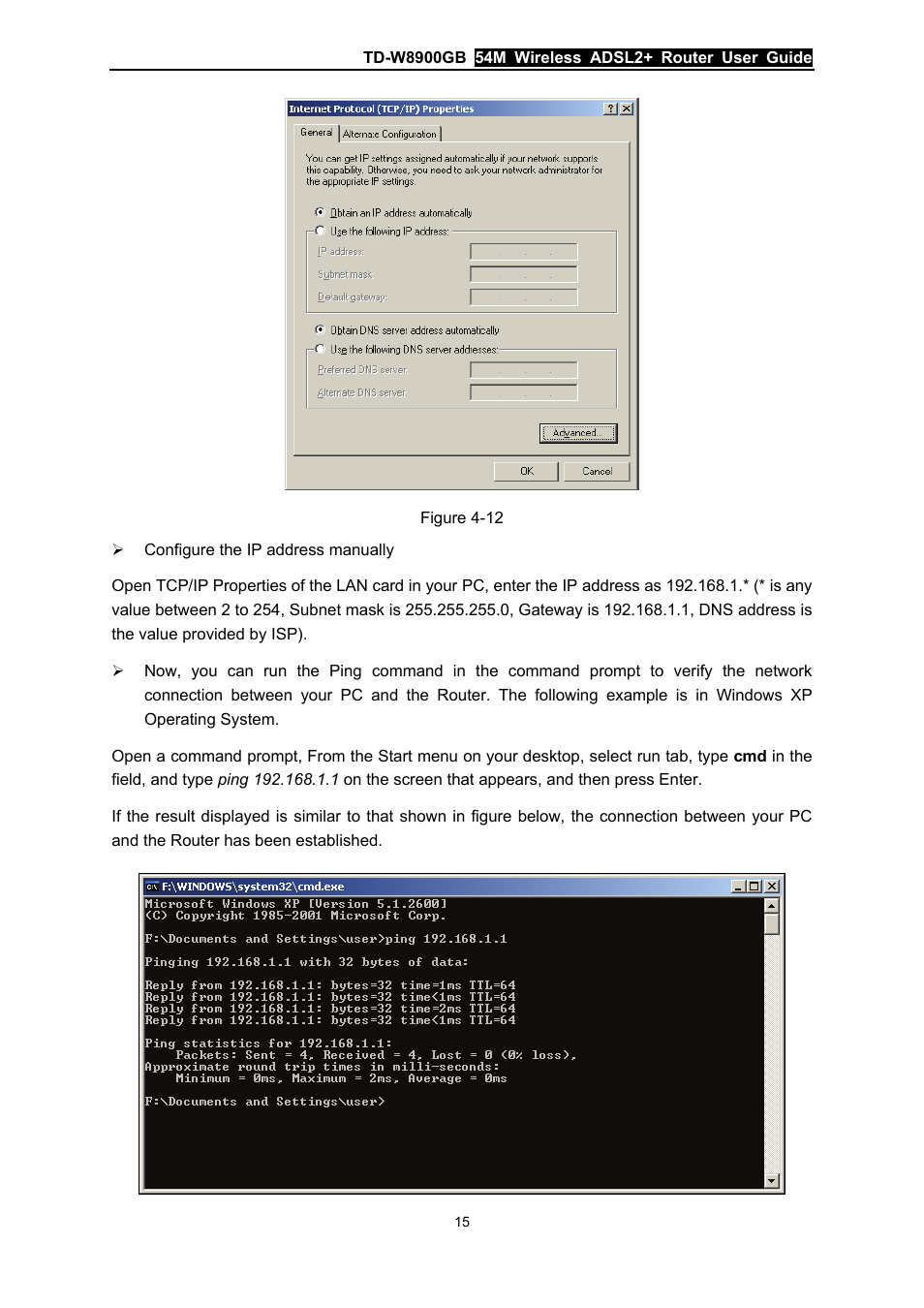 TP-Link TD-W8900GB User Manual | Page 22 / 88