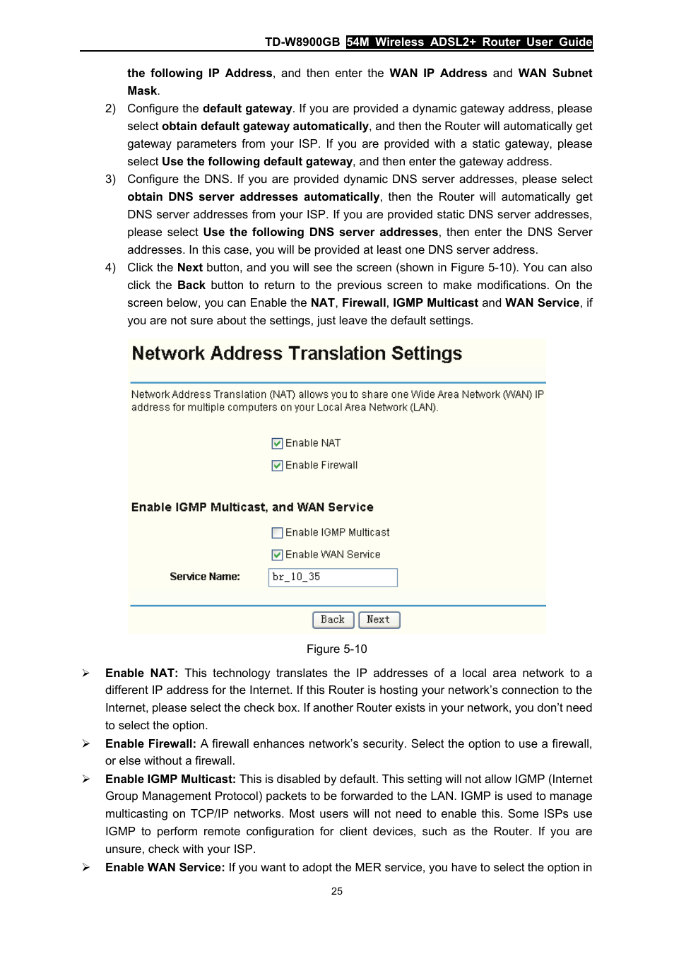 TP-Link TD-W8900GB User Manual | Page 32 / 88