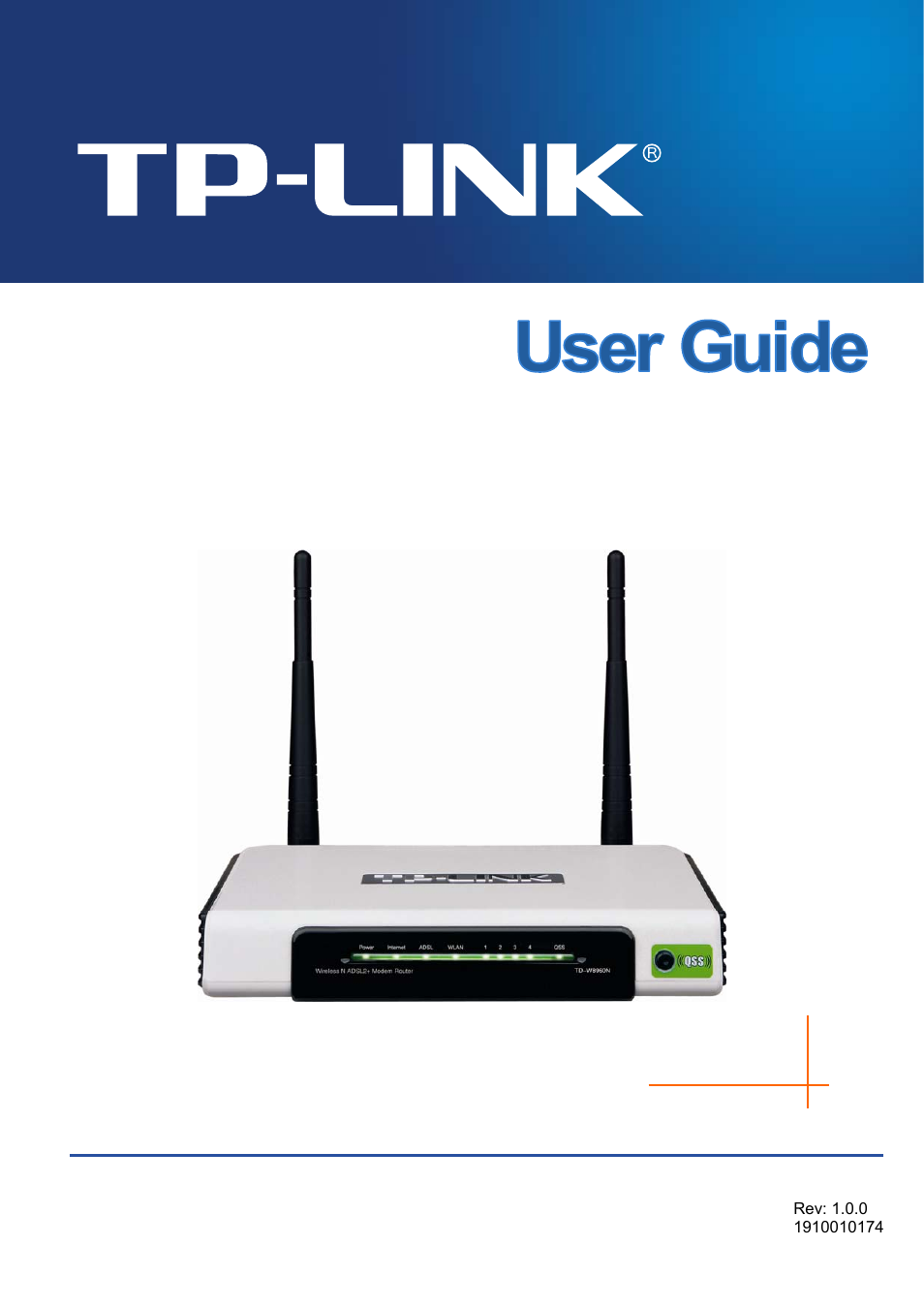 TP-Link TD-W8960N User Manual | 105 pages